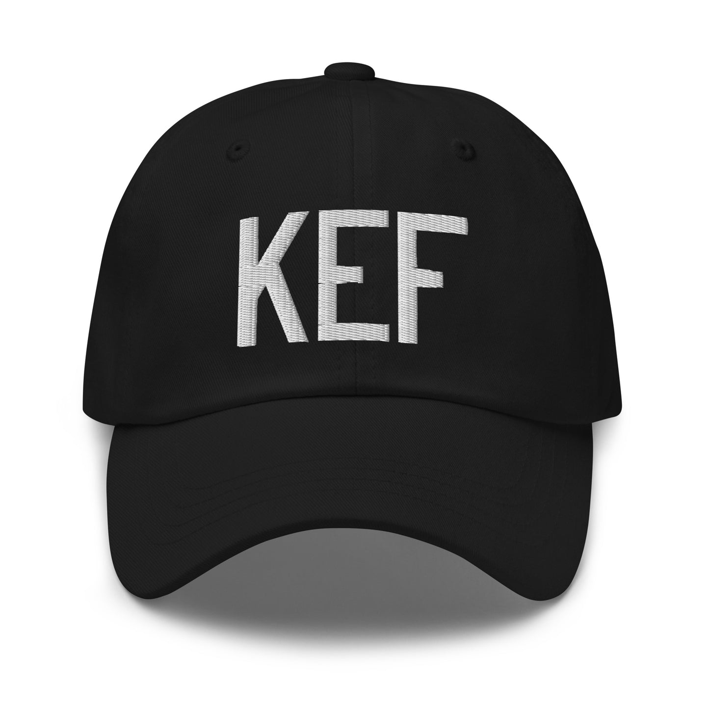 KEF Reykjavik Baseball Cap • Air Force Lettering in White • YHM Designs - Image 14