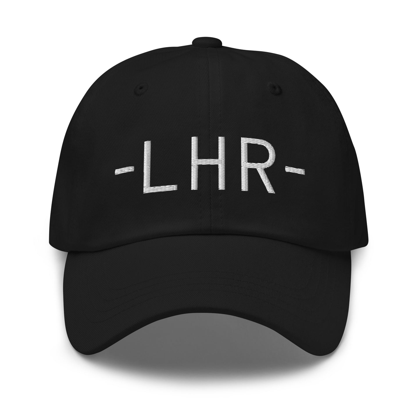 Souvenir Baseball Cap - White • LHR London • YHM Designs - Image 12