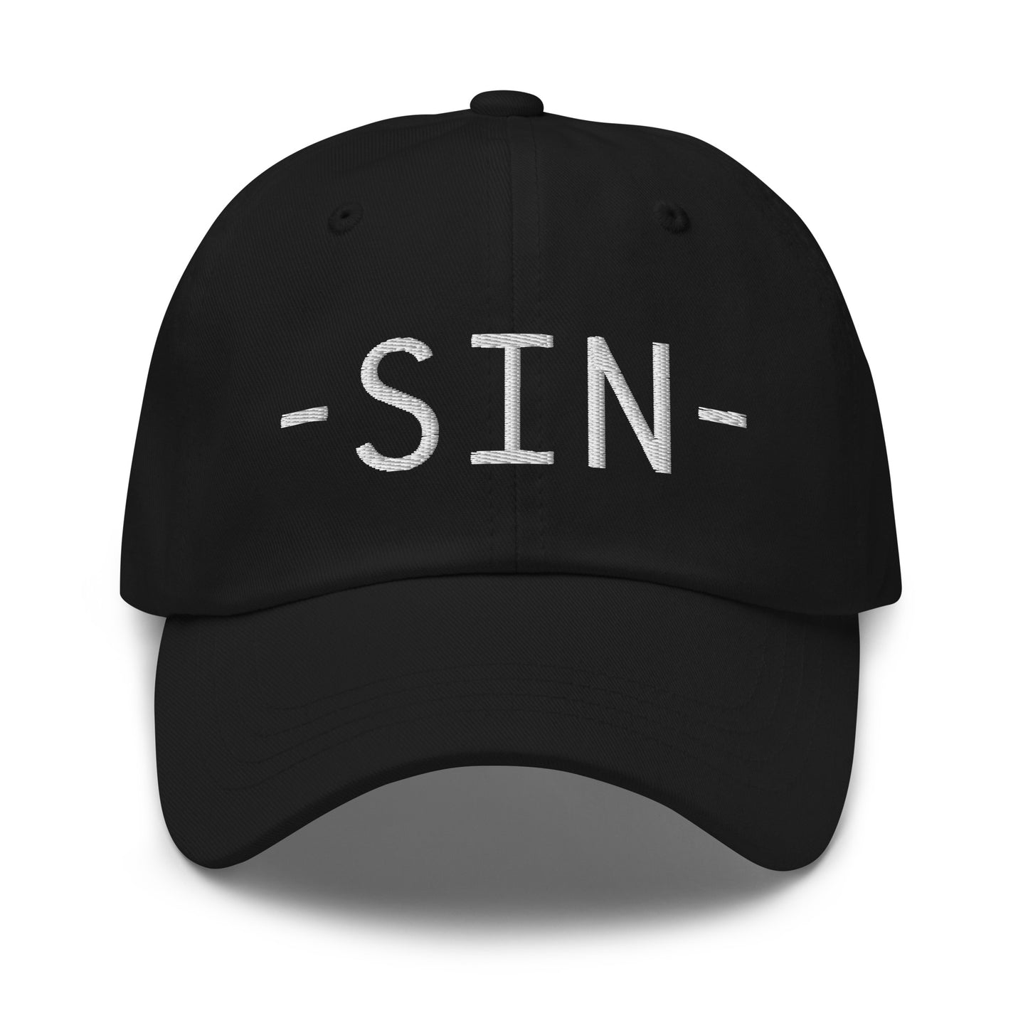 Souvenir Baseball Cap - White • SIN Singapore • YHM Designs - Image 12