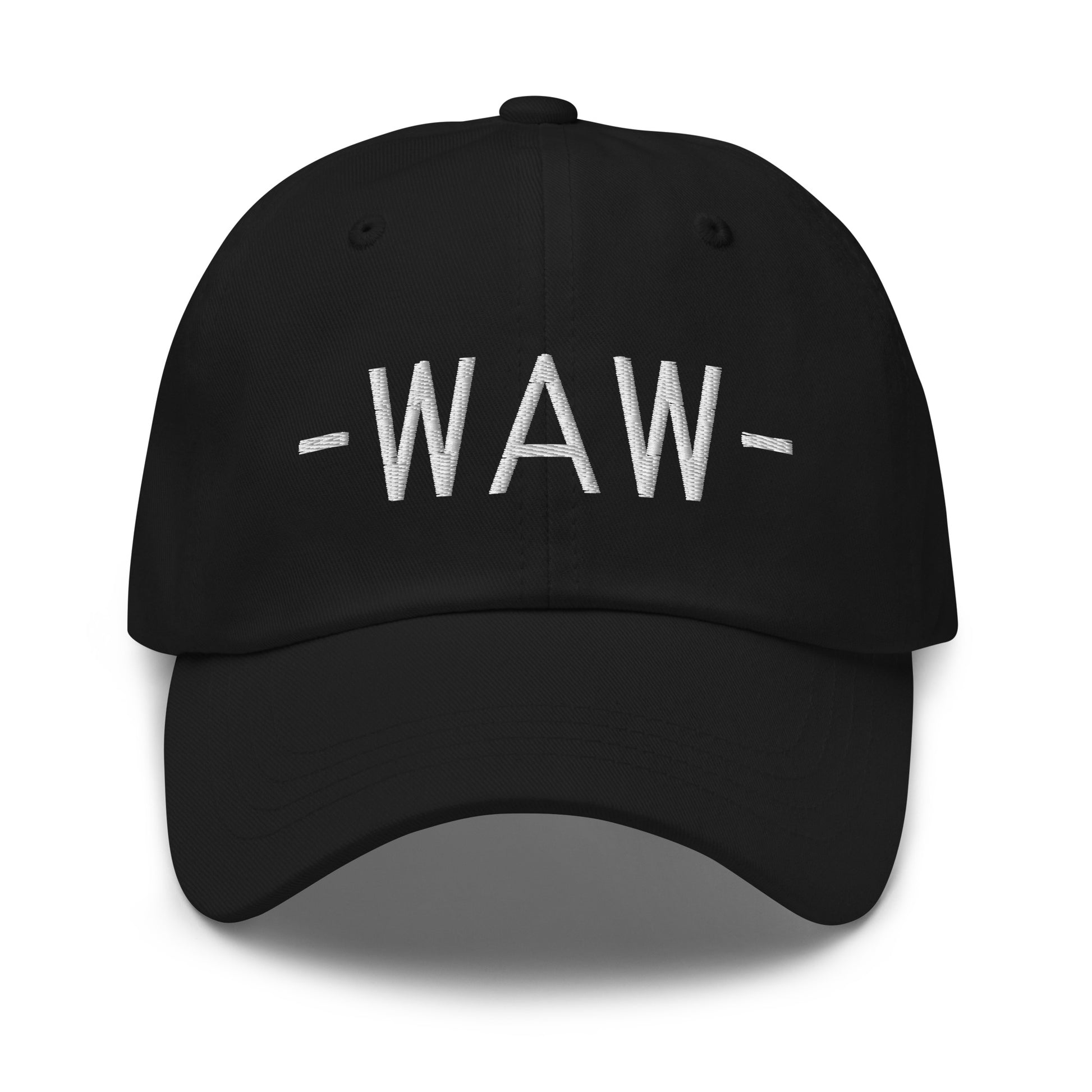 Souvenir Baseball Cap - White • WAW Warsaw • YHM Designs - Image 12