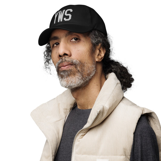 YWS Whistler Baseball Cap • Air Force Lettering in White • YHM Designs - Image 02