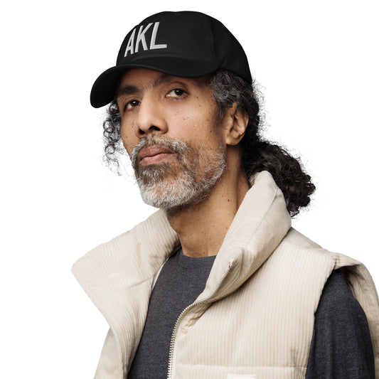 AKL Auckland Baseball Cap • Air Force Lettering in White • YHM Designs - Image 02