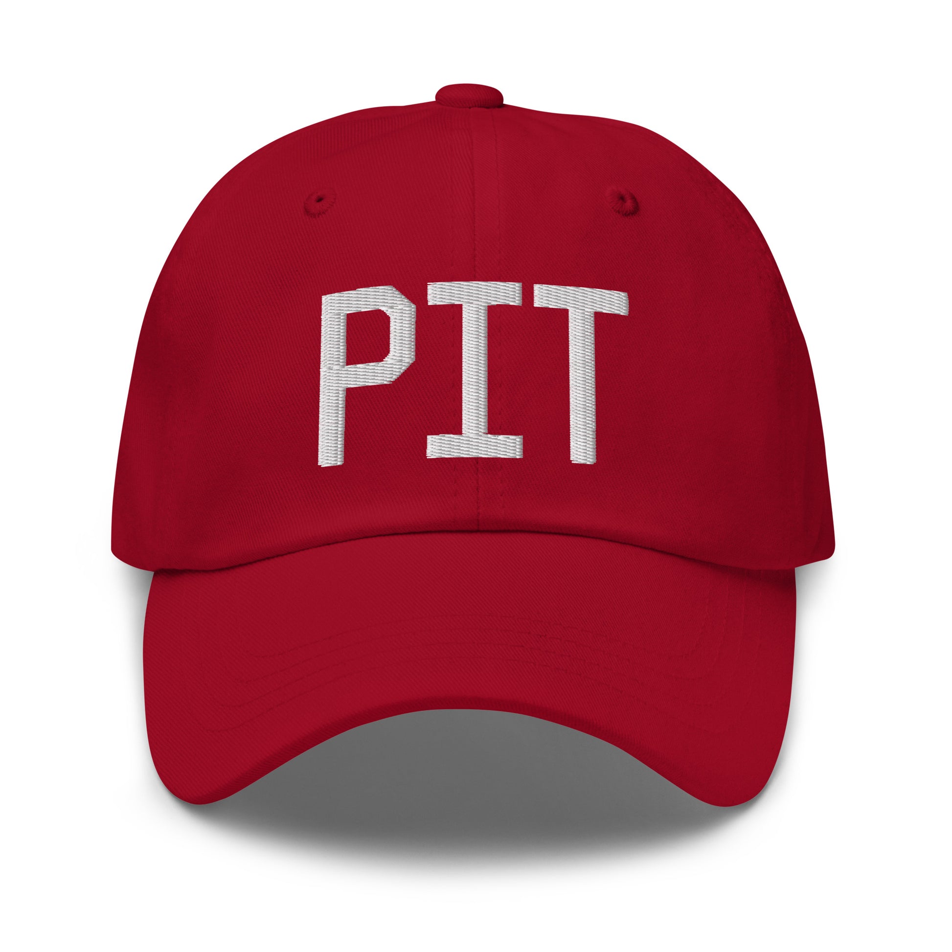 Airport Code Baseball Cap - White • PIT Pittsburgh • YHM Designs - Image 19