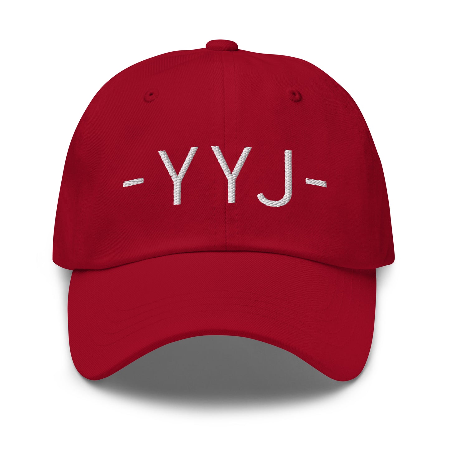 Souvenir Baseball Cap - White • YYJ Victoria • YHM Designs - Image 16