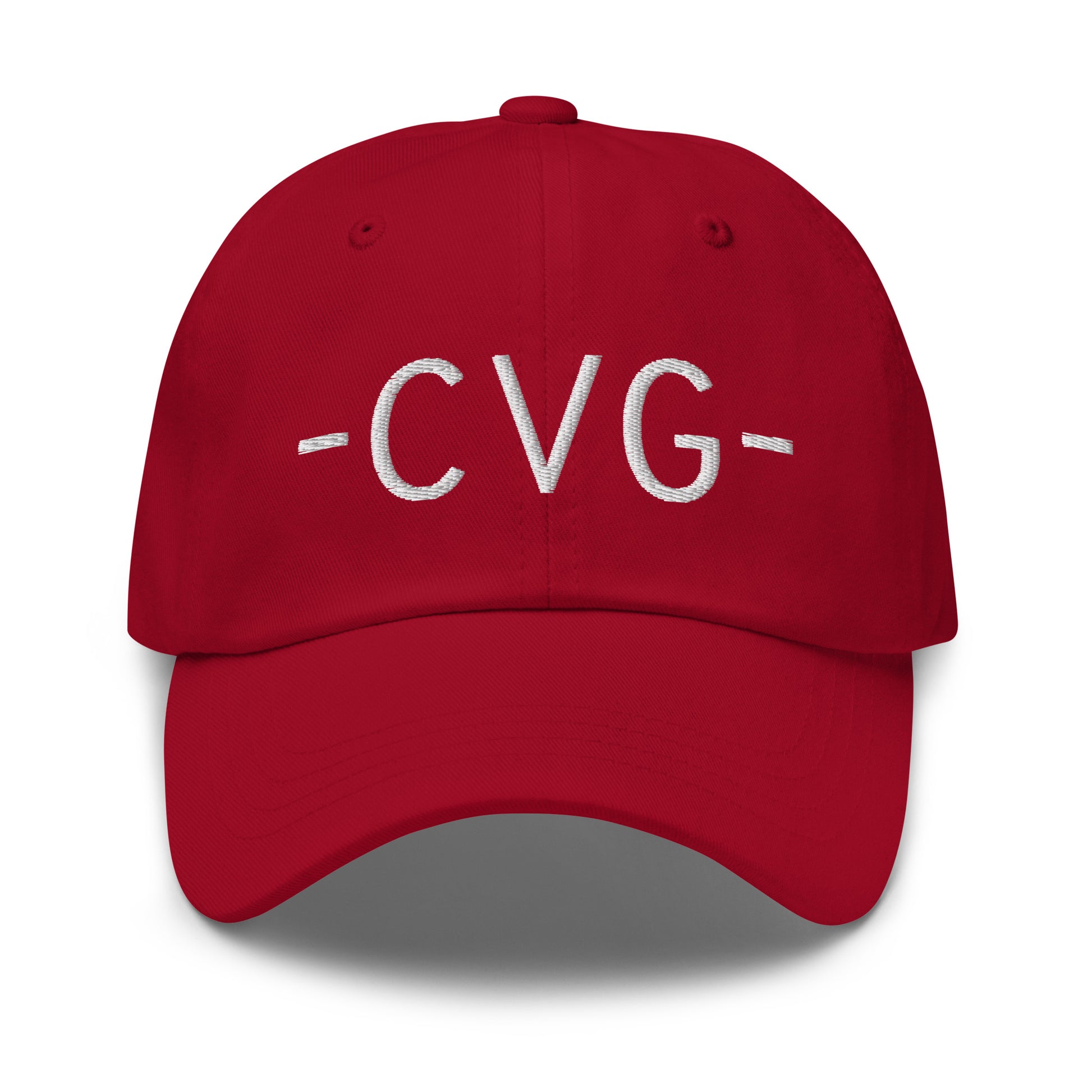 Souvenir Baseball Cap - White • CVG Cincinnati • YHM Designs - Image 16