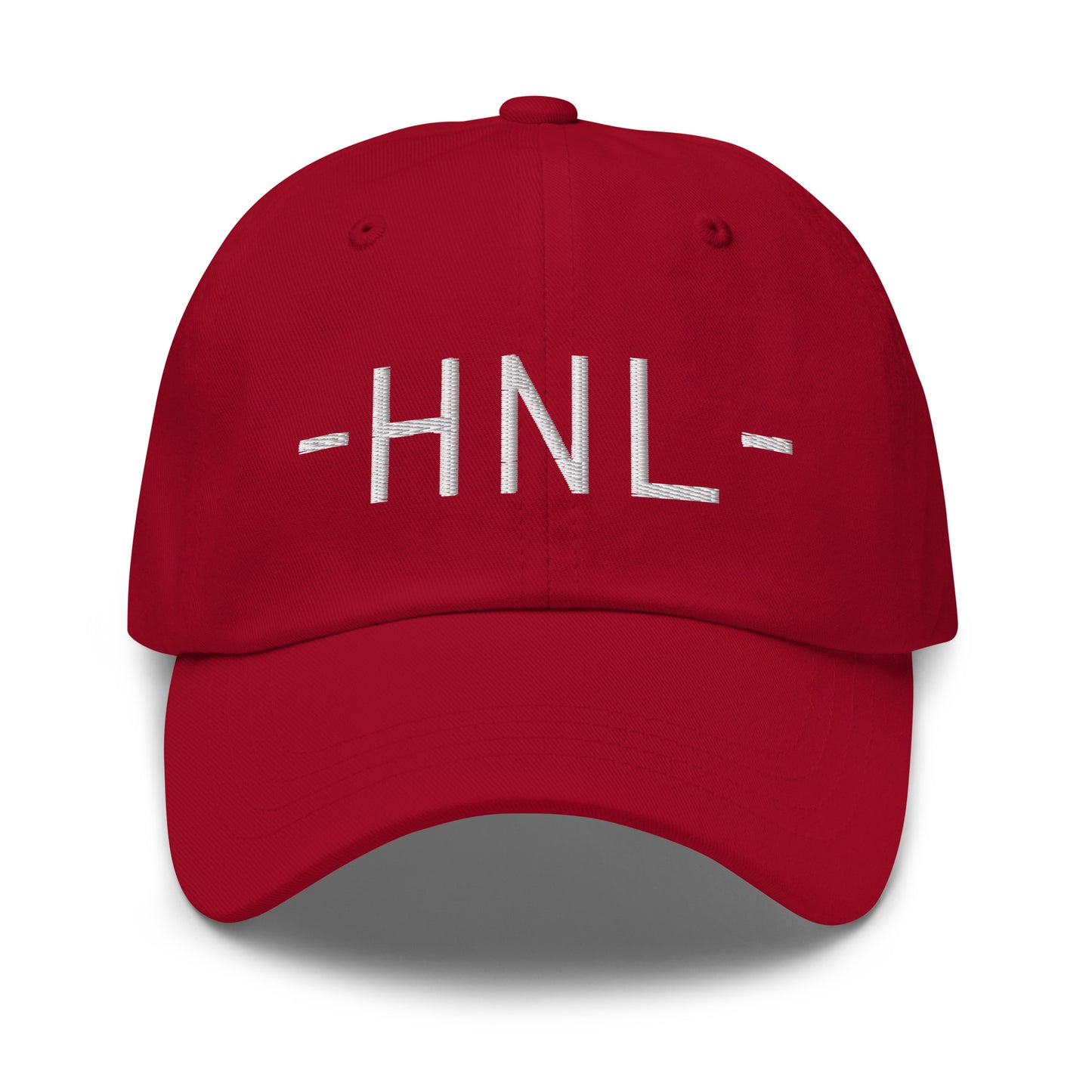 Souvenir Baseball Cap - White • HNL Honolulu • YHM Designs - Image 16