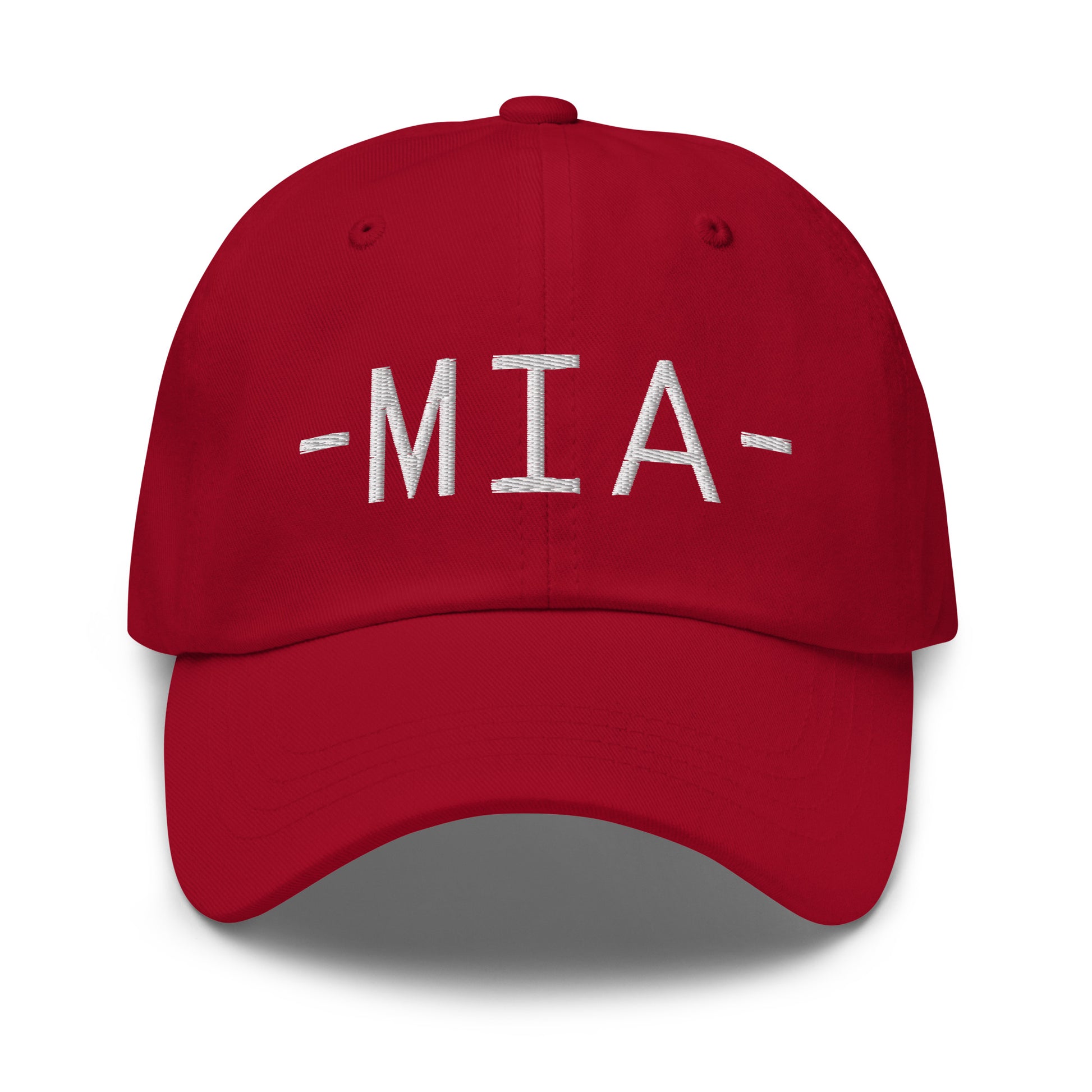 Souvenir Baseball Cap - White • MIA Miami • YHM Designs - Image 16
