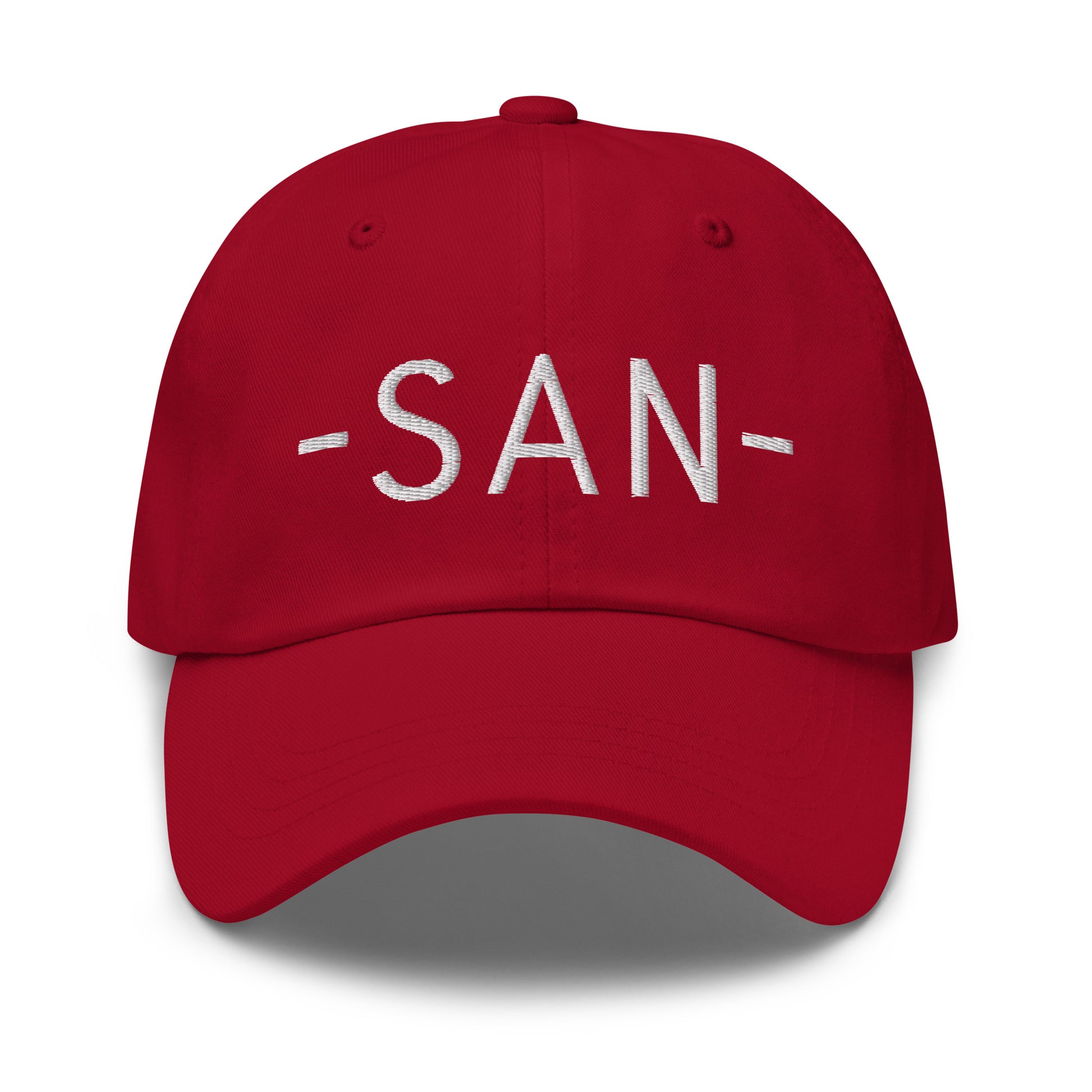 Souvenir Baseball Cap - White • SAN San Diego • YHM Designs - Image 16