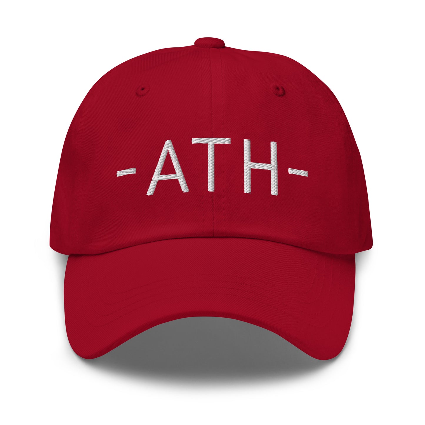 Souvenir Baseball Cap - White • ATH Athens • YHM Designs - Image 16