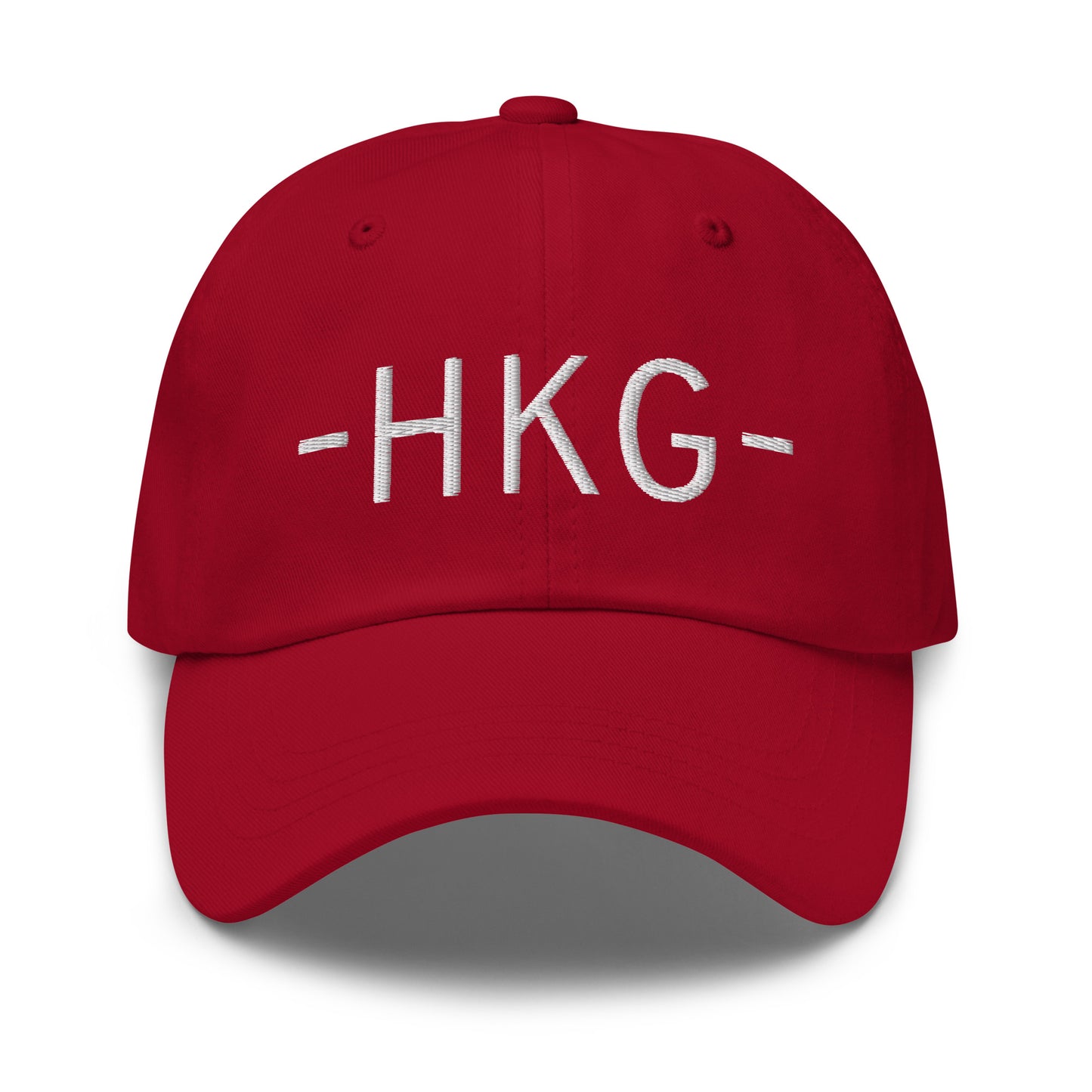 Souvenir Baseball Cap - White • HKG Hong Kong • YHM Designs - Image 16