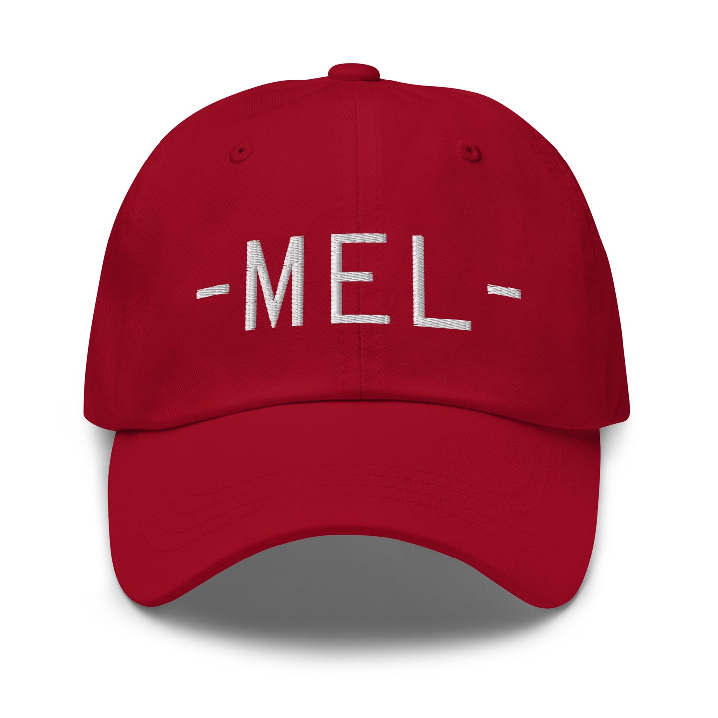 Souvenir Baseball Cap - White • MEL Melbourne • YHM Designs - Image 16