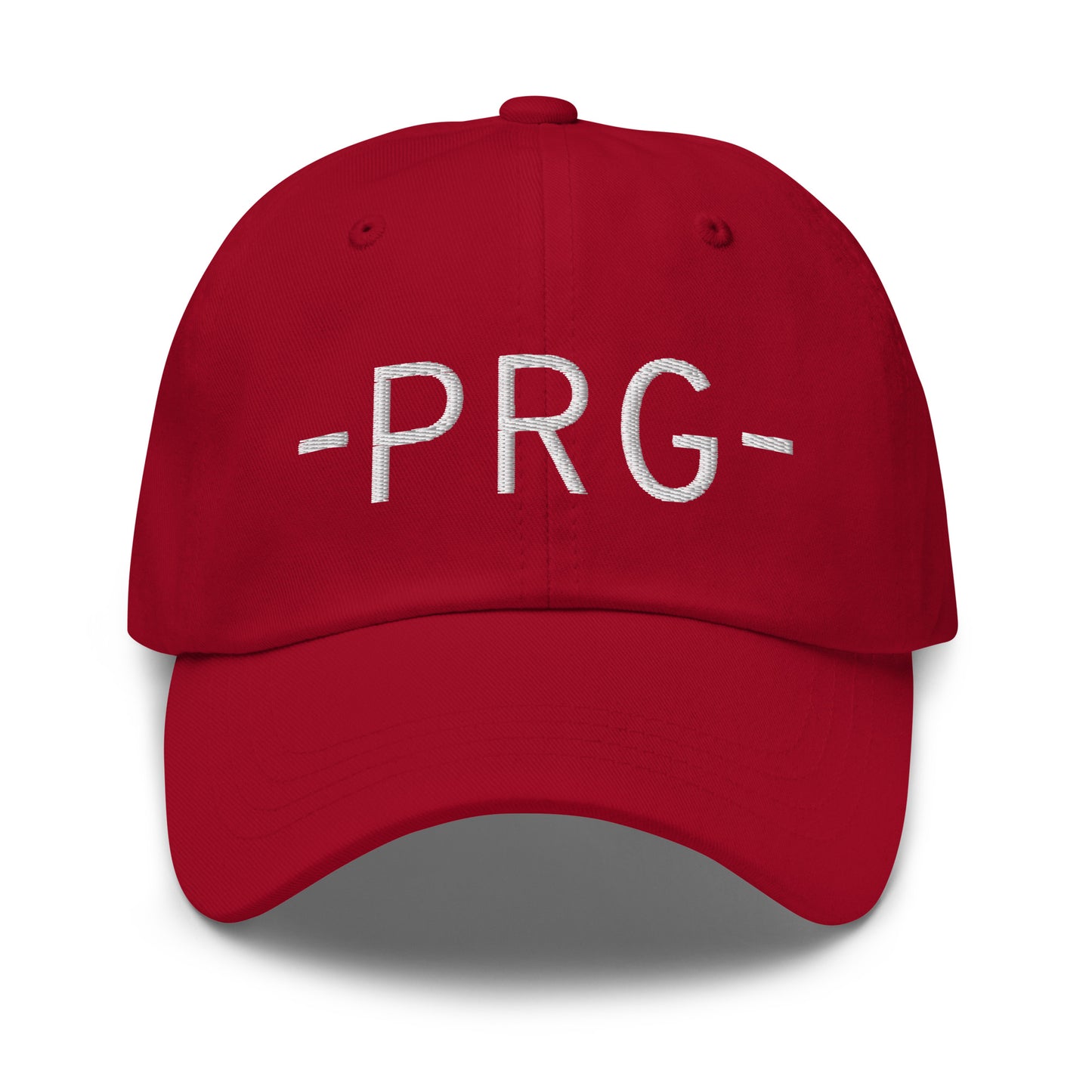Souvenir Baseball Cap - White • PRG Prague • YHM Designs - Image 16
