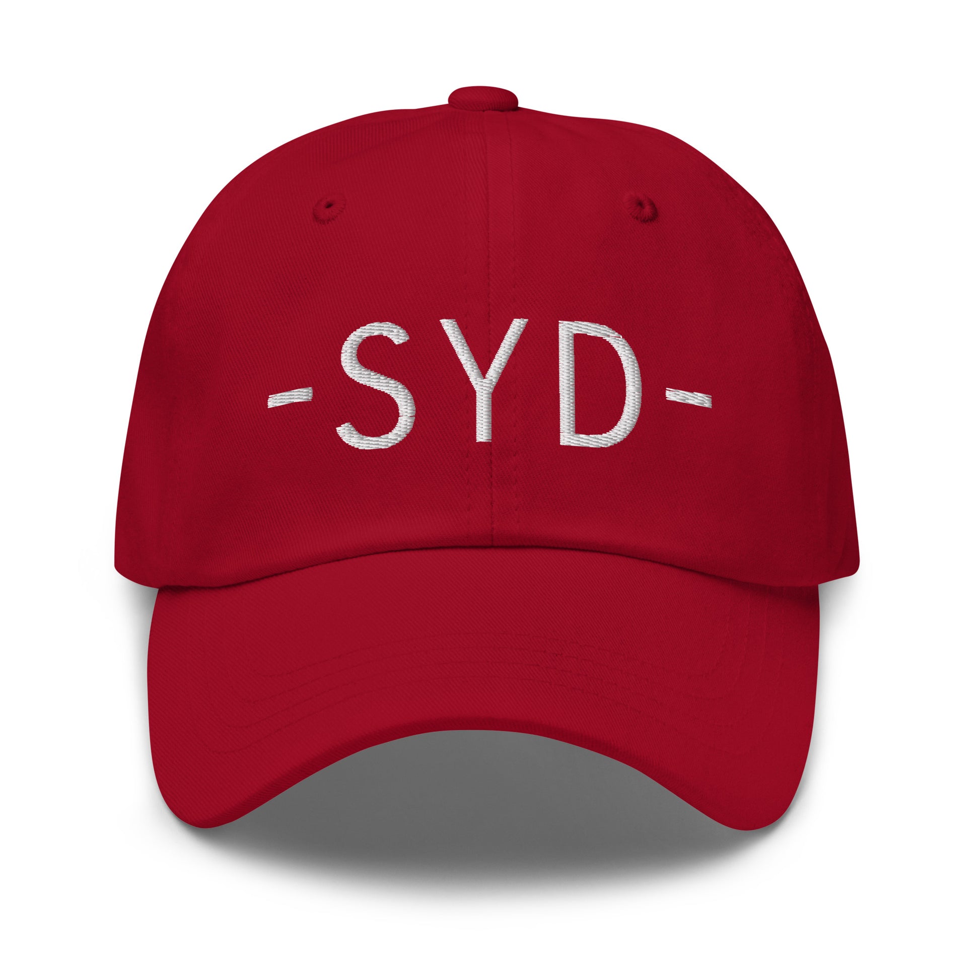 Souvenir Baseball Cap - White • SYD Sydney • YHM Designs - Image 16