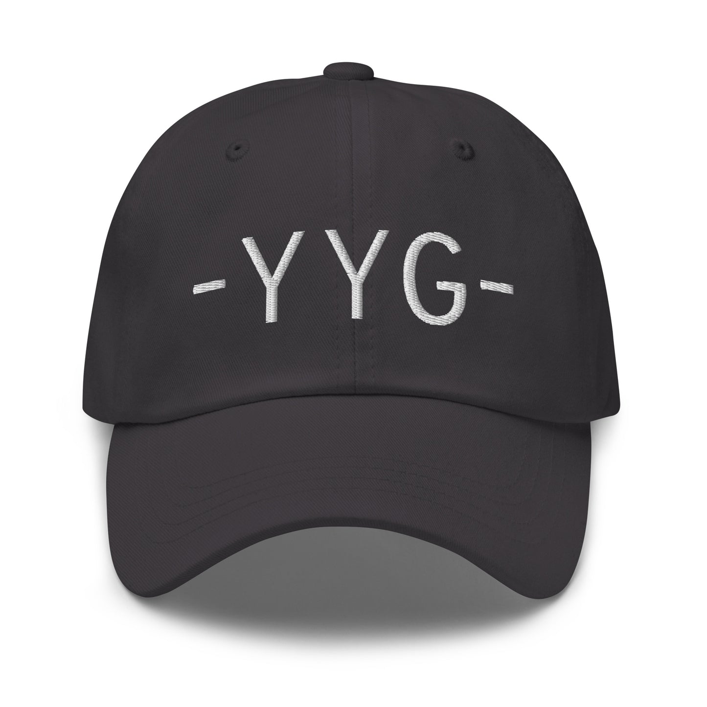 Souvenir Baseball Cap - White • YYG Charlottetown • YHM Designs - Image 19