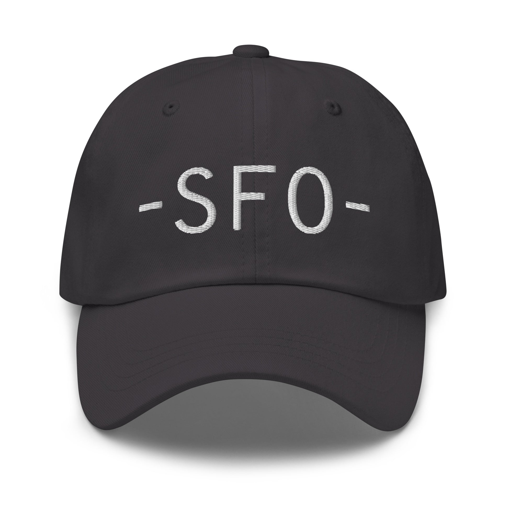 Souvenir Baseball Cap - White • SFO San Francisco • YHM Designs - Image 19