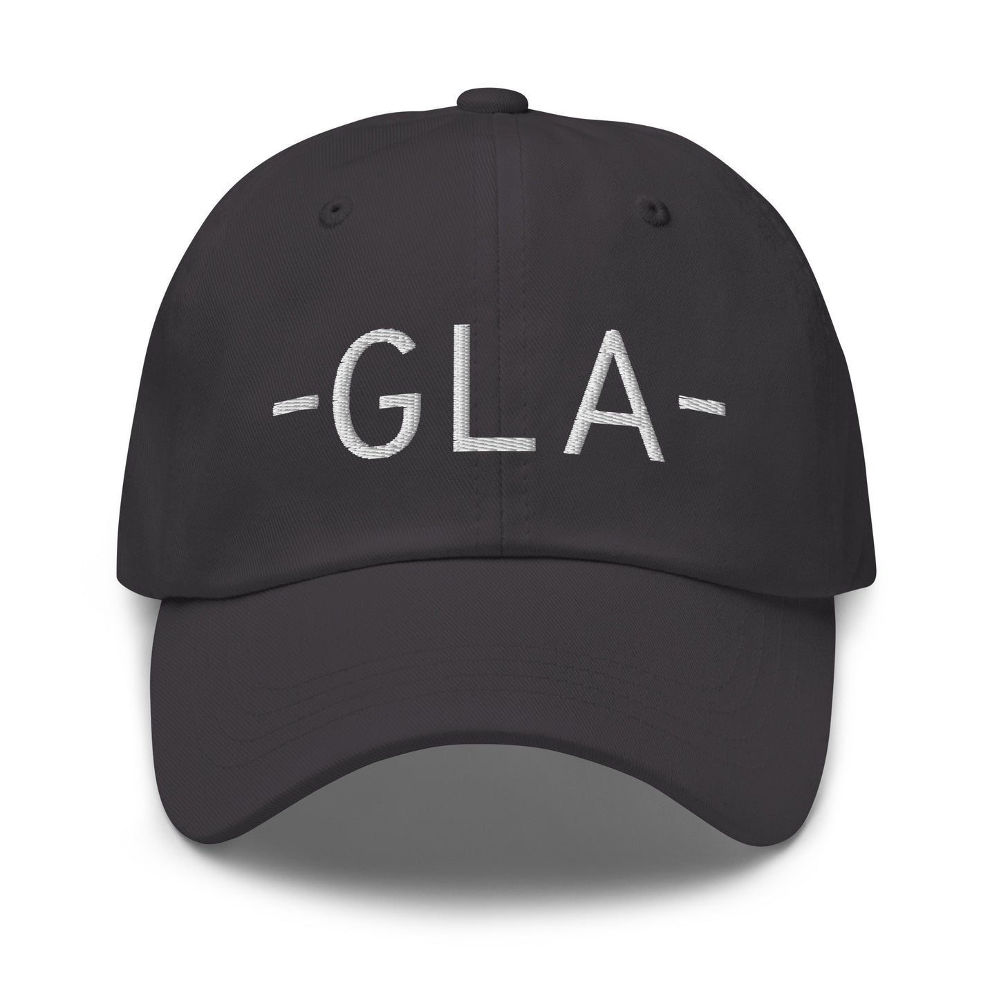 Souvenir Baseball Cap - White • GLA Glasgow • YHM Designs - Image 19