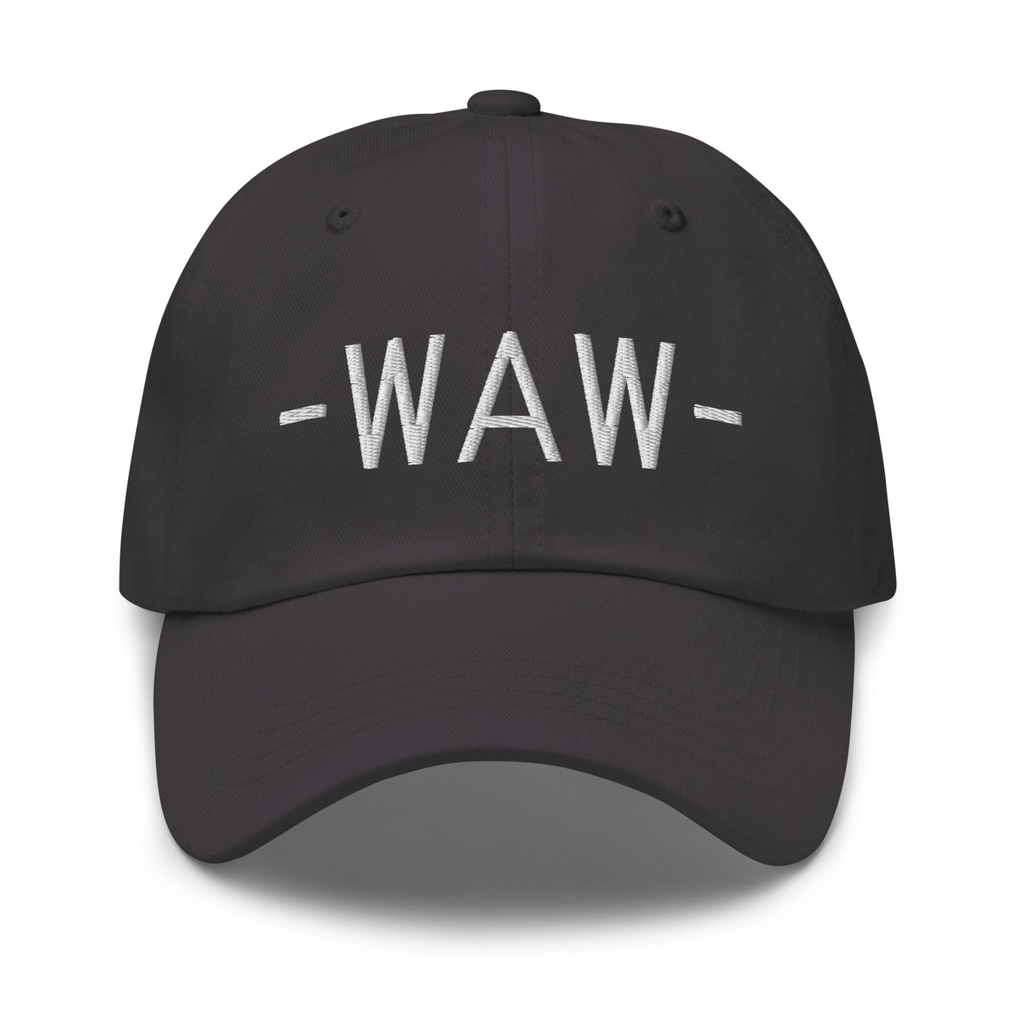Souvenir Baseball Cap - White • WAW Warsaw • YHM Designs - Image 19