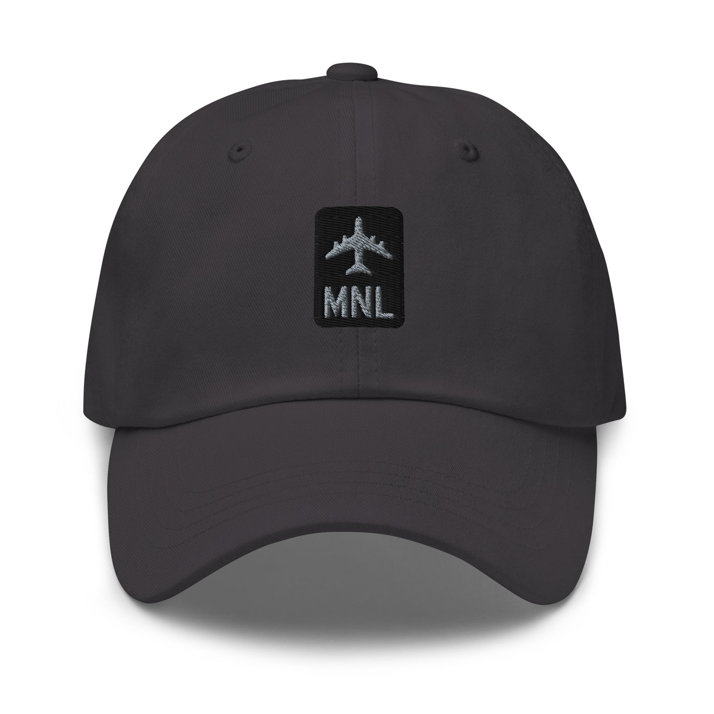 Jetliner Baseball Cap • Dark Grey • MNL Manila Souvenir • YHM Designs - Image 07