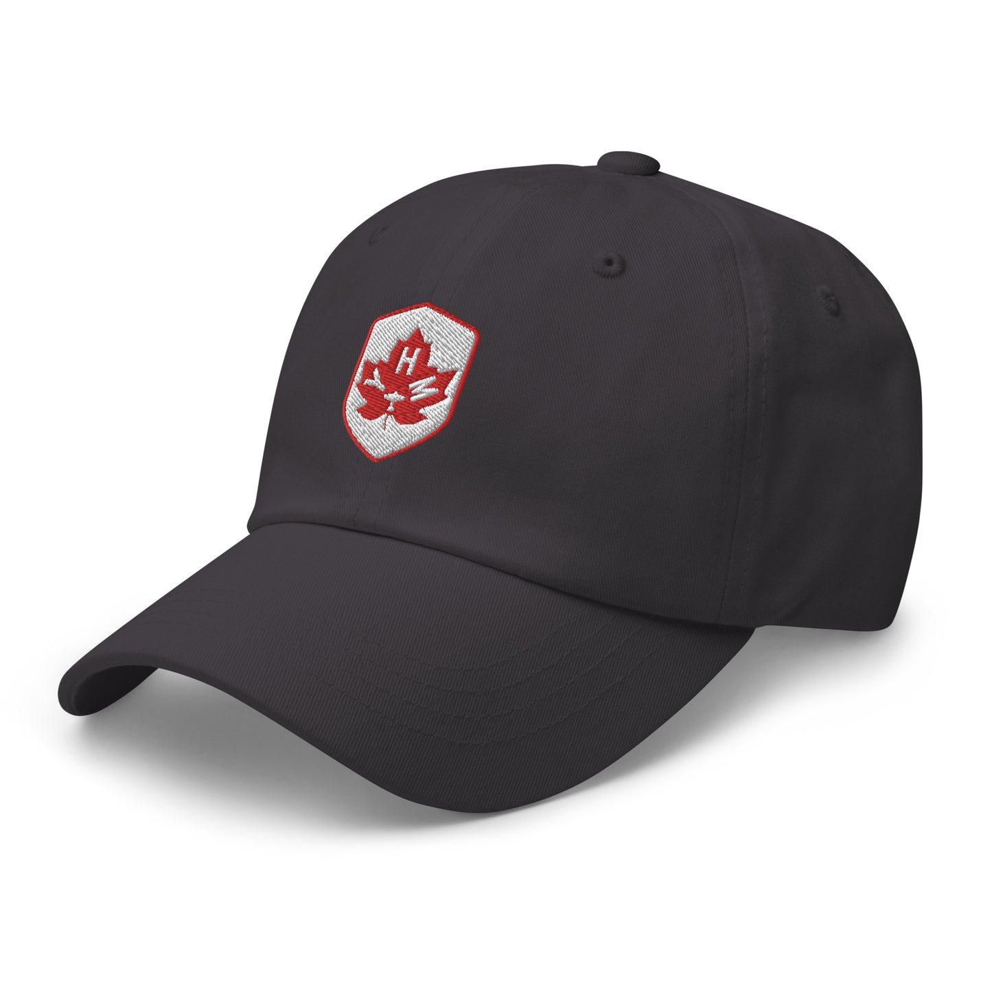 YHM Hamilton Baseball Cap • Maple Leaf Shield Design - Red & White • YHM Designs - Image 18