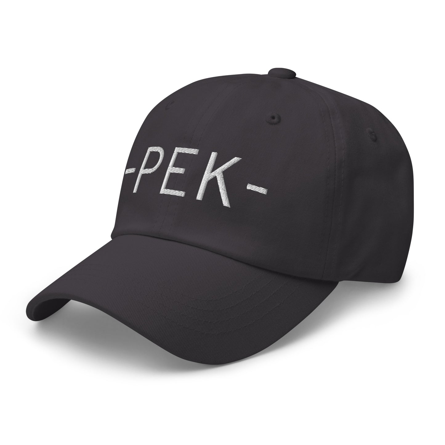 Souvenir Baseball Cap - White • PEK Beijing • YHM Designs - Image 20