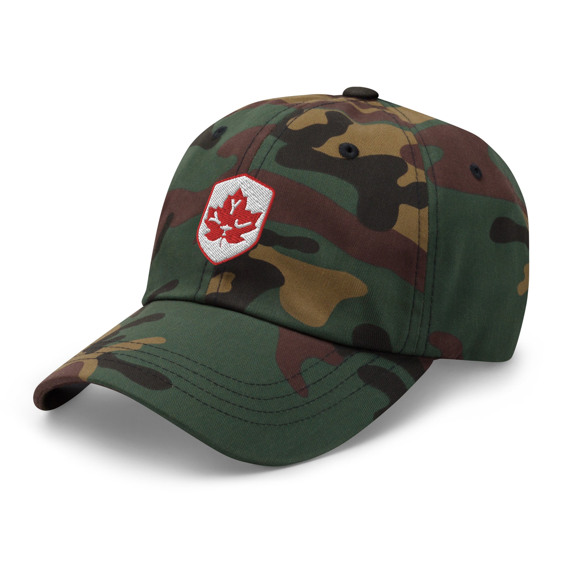 Maple Leaf Baseball Cap - Red/White • YYJ Victoria • YHM Designs - Image 20