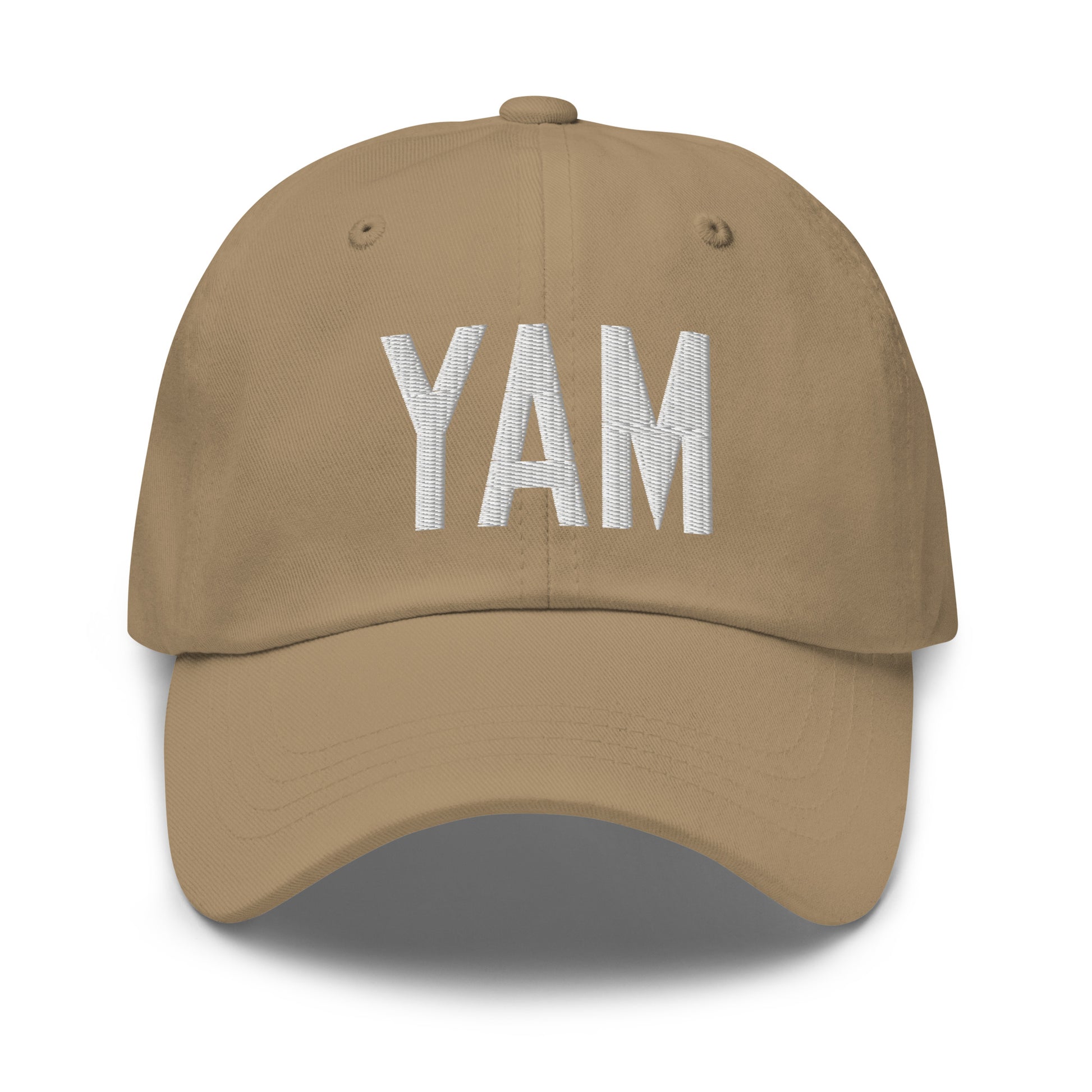 Airport Code Baseball Cap - White • YAM Sault-Ste-Marie • YHM Designs - Image 22
