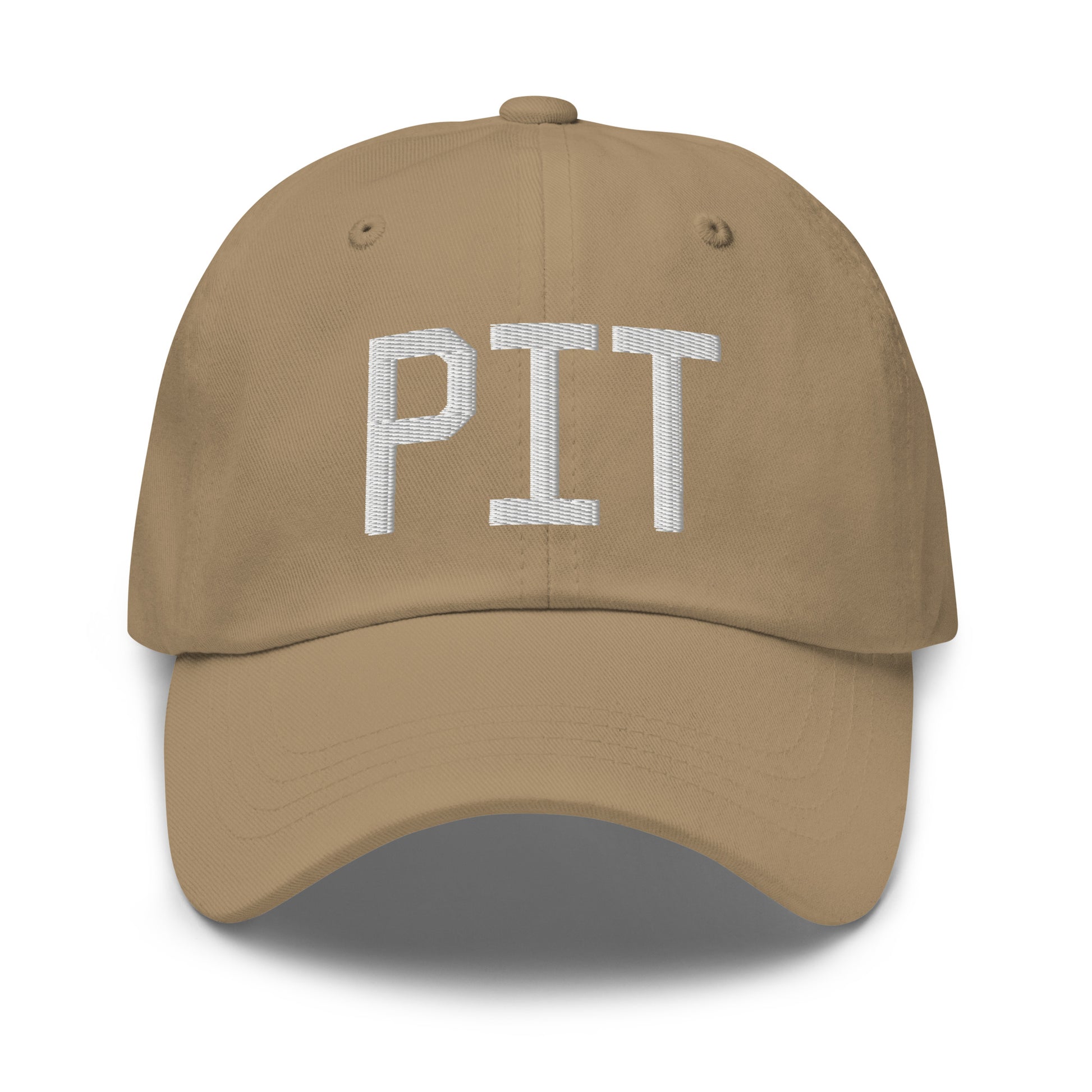 Airport Code Baseball Cap - White • PIT Pittsburgh • YHM Designs - Image 22