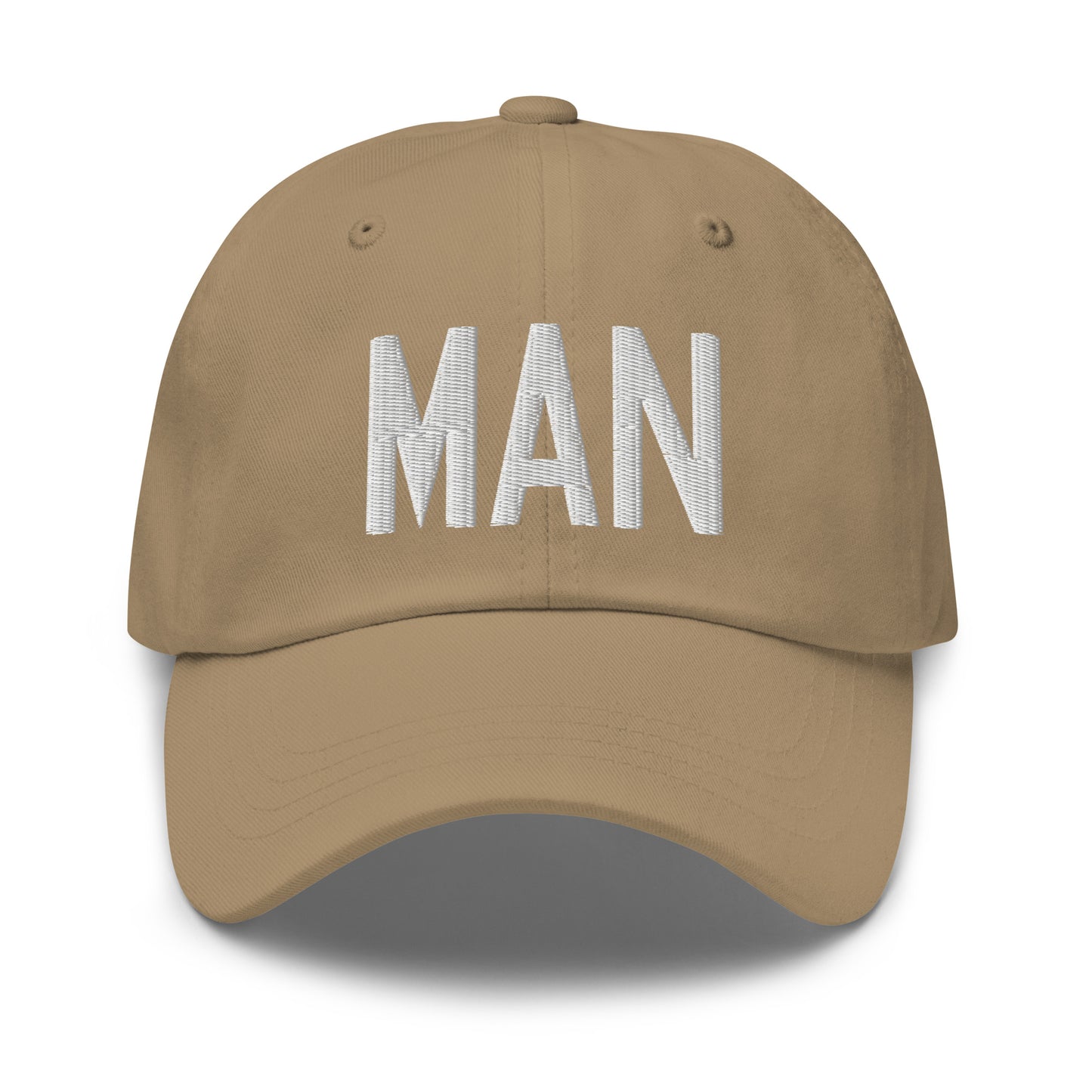 MAN Manchester Baseball Cap • Air Force Lettering in White • YHM Designs - Image 22