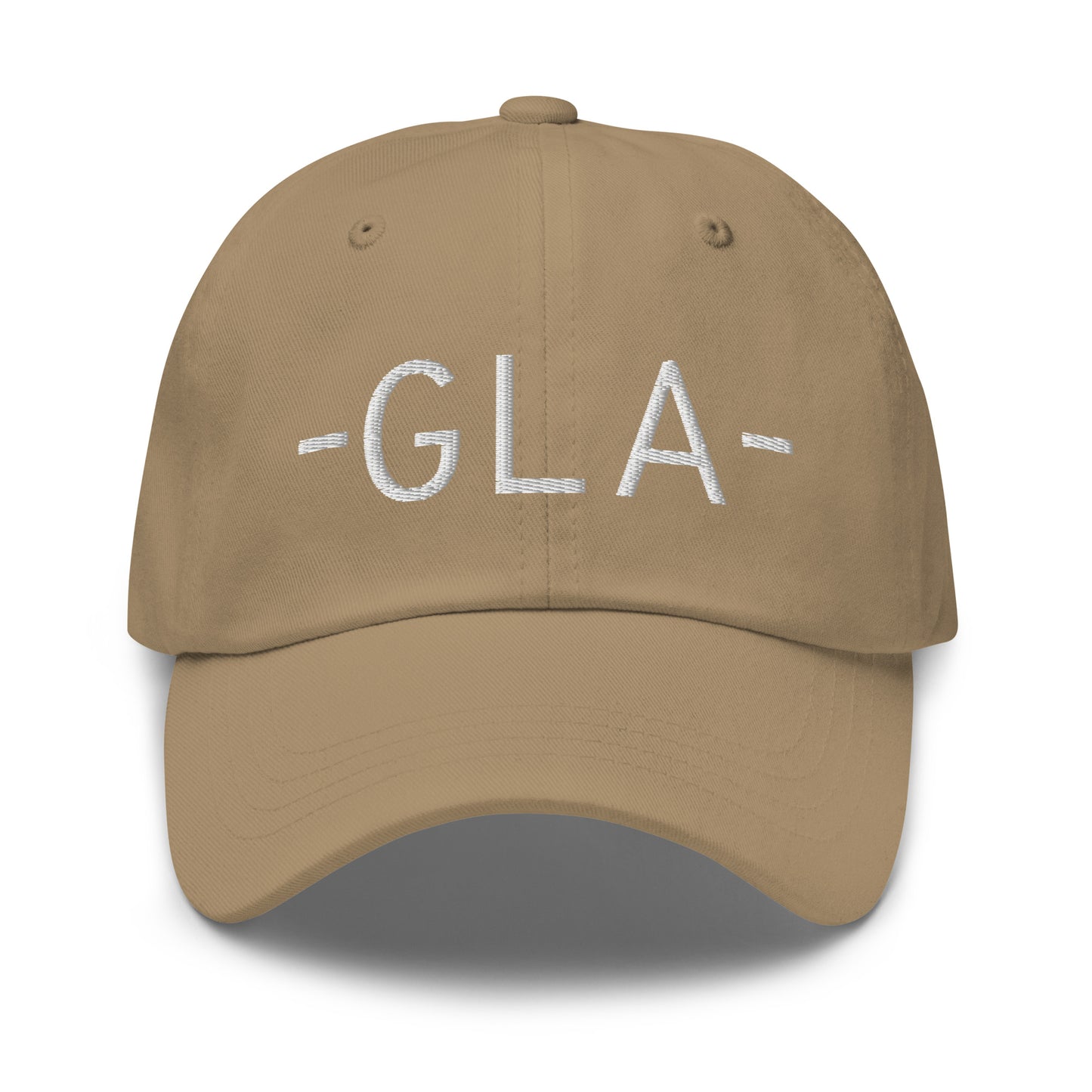 Souvenir Baseball Cap - White • GLA Glasgow • YHM Designs - Image 21