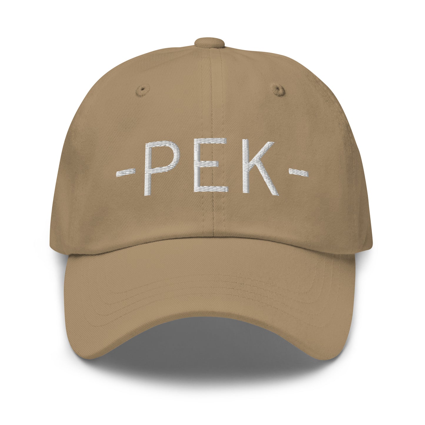 Souvenir Baseball Cap - White • PEK Beijing • YHM Designs - Image 21