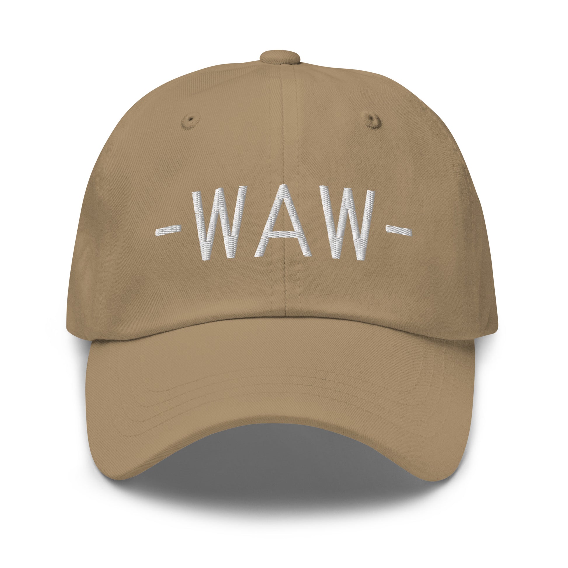 Souvenir Baseball Cap - White • WAW Warsaw • YHM Designs - Image 21