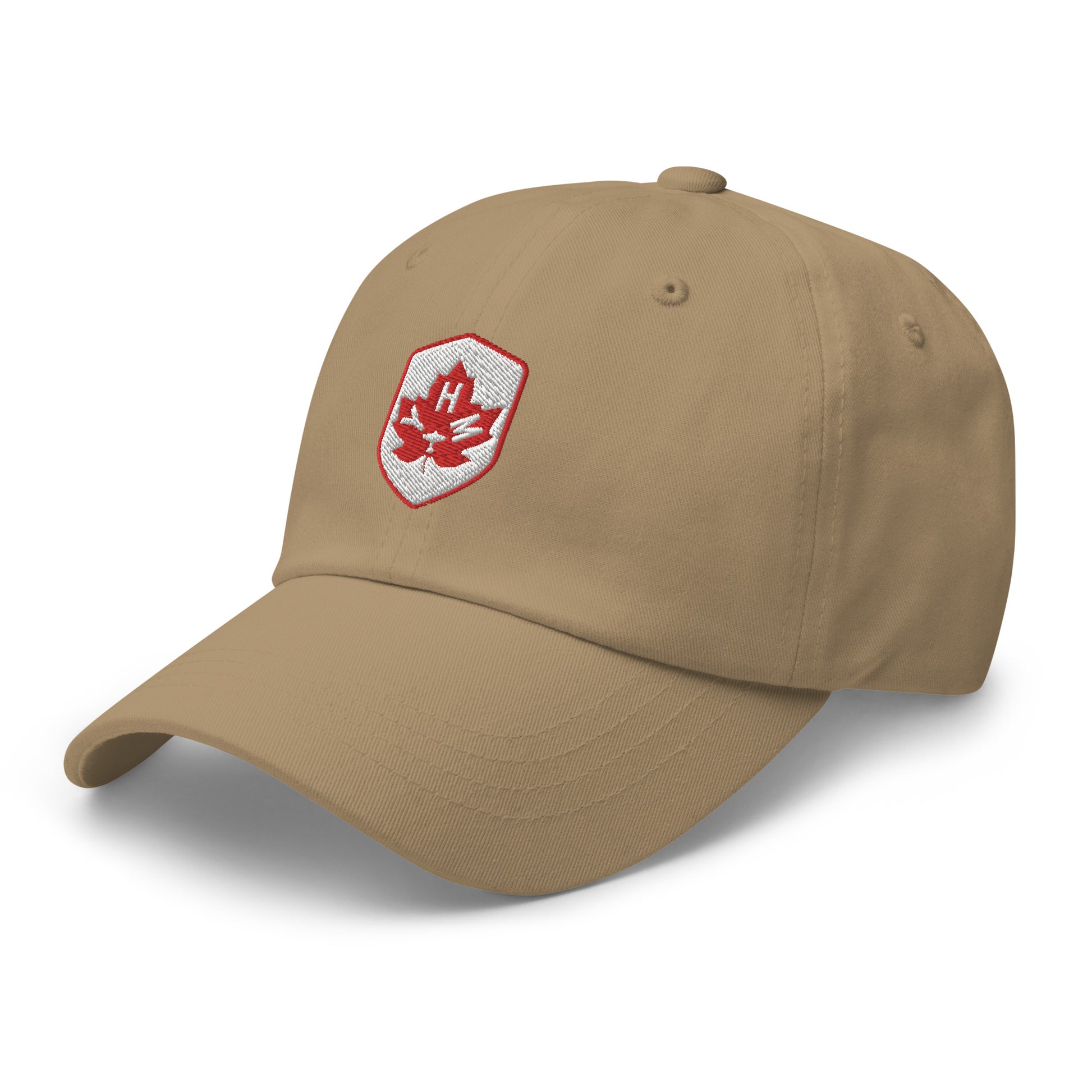 YHM Hamilton Baseball Cap • Maple Leaf Shield Design - Red & White • YHM Designs - Image 22
