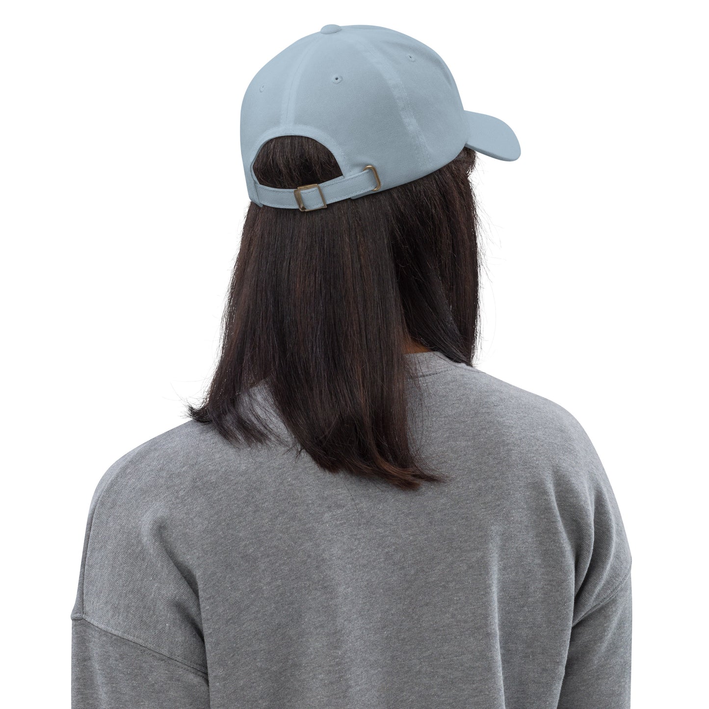 Airport Code Baseball Cap - White • YBA Banff • YHM Designs - Image 12