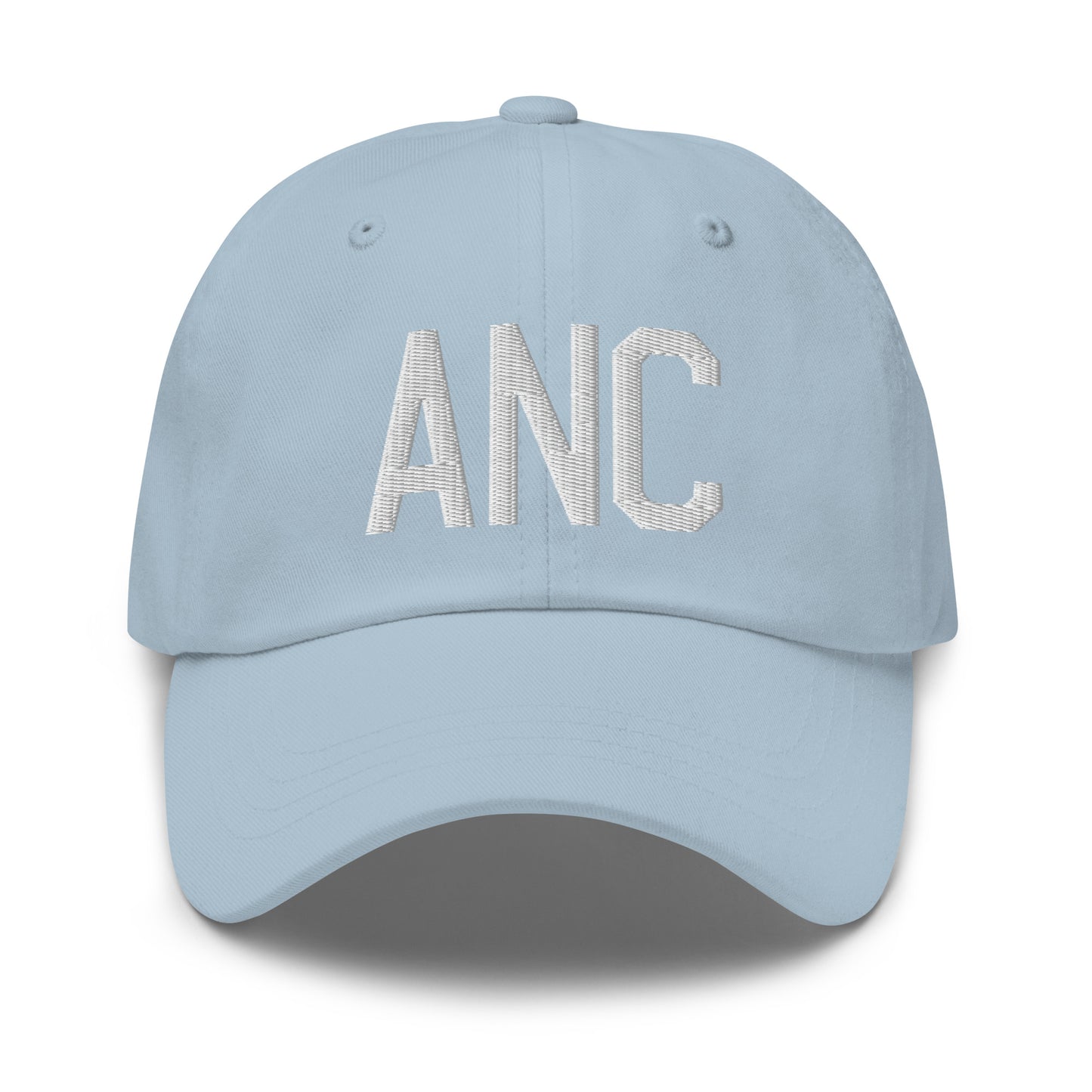 Airport Code Baseball Cap - White • ANC Anchorage • YHM Designs - Image 28