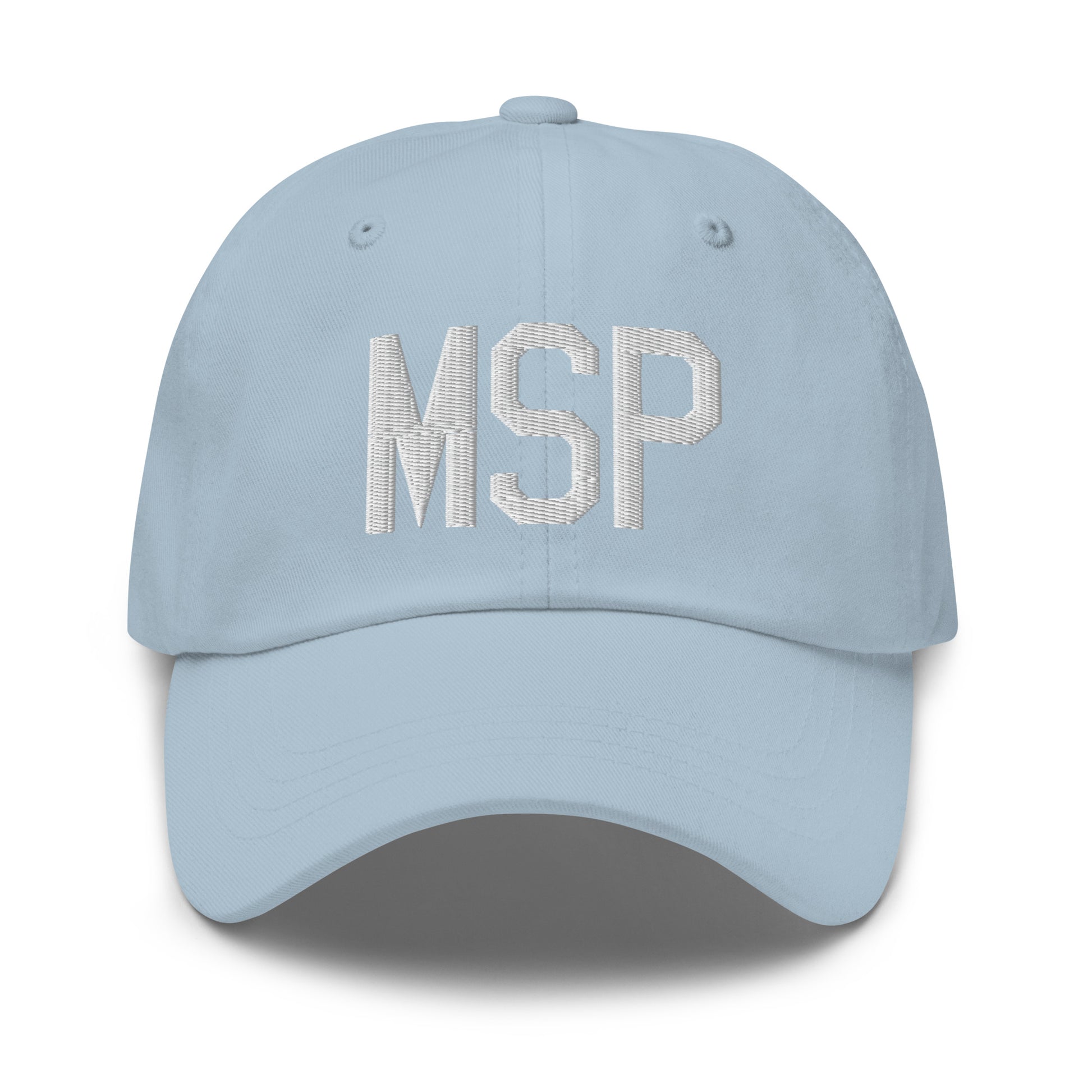 Airport Code Baseball Cap - White • MSP Minneapolis • YHM Designs - Image 28