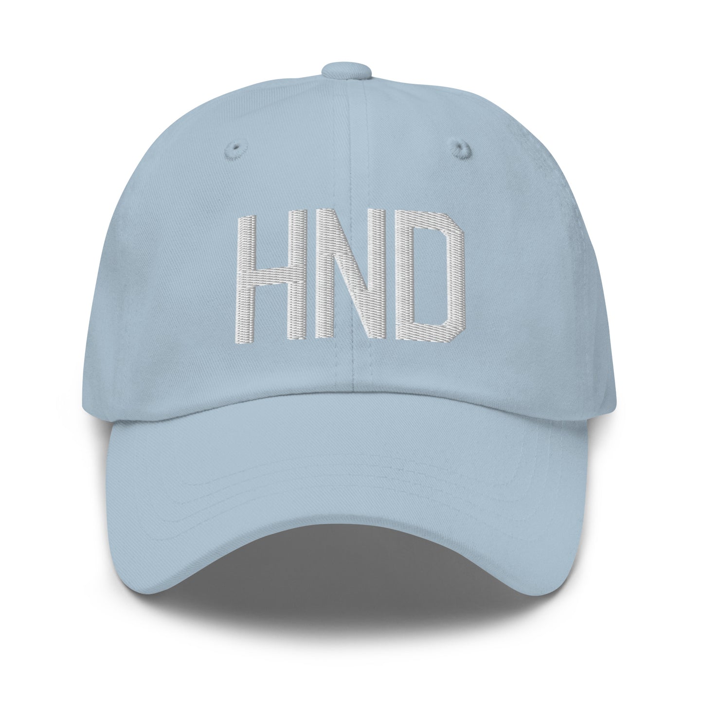 Airport Code Baseball Cap - White • HND Tokyo • YHM Designs - Image 28