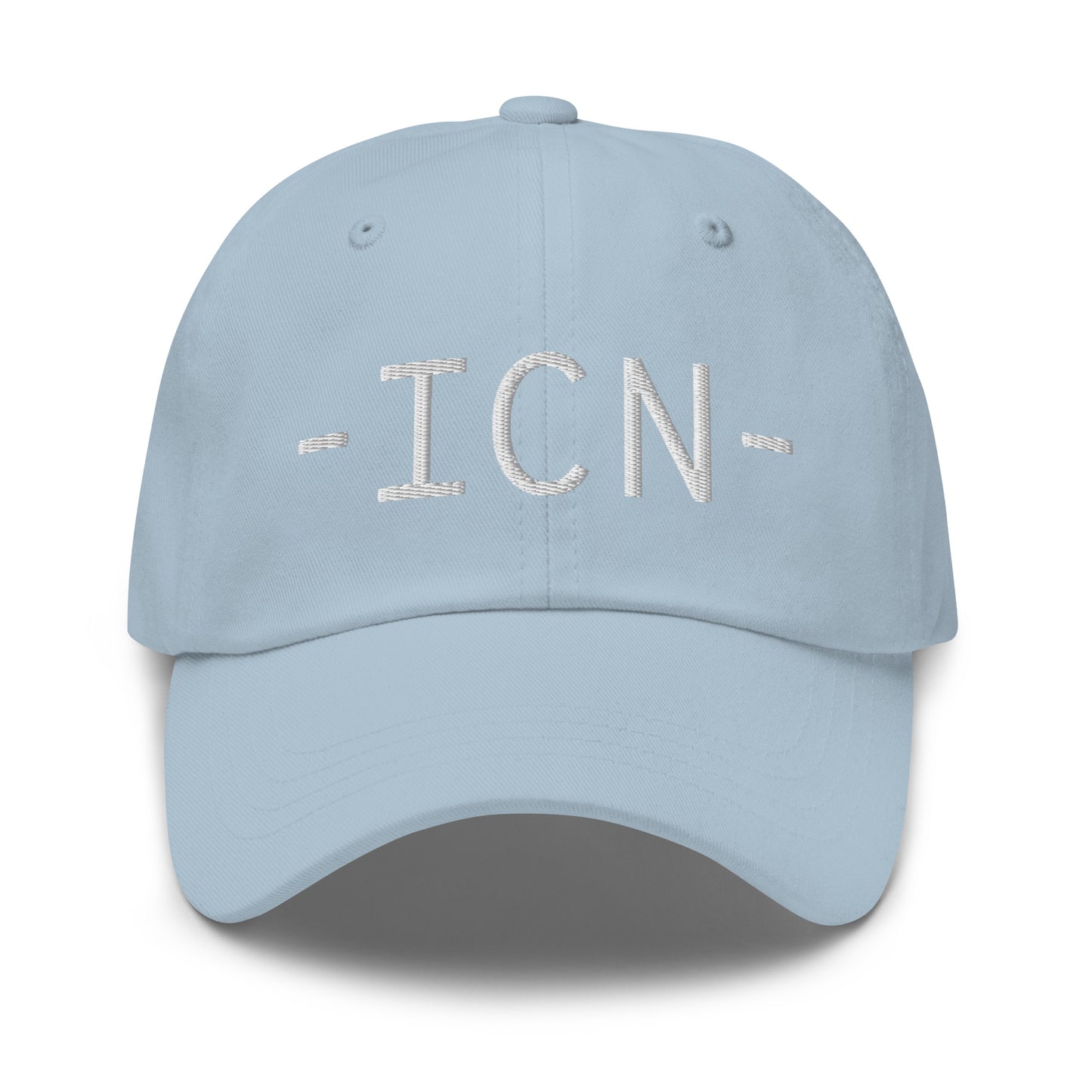 Souvenir Baseball Cap - White • ICN Seoul • YHM Designs - Image 27