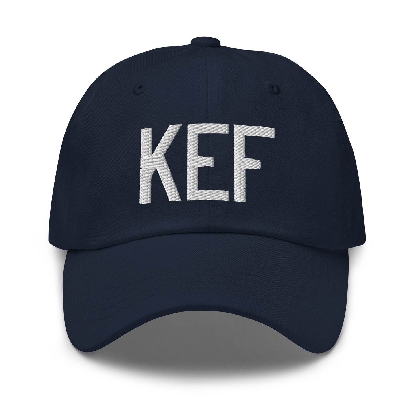 KEF Reykjavik Baseball Cap • Air Force Lettering in White • YHM Designs - Image 16