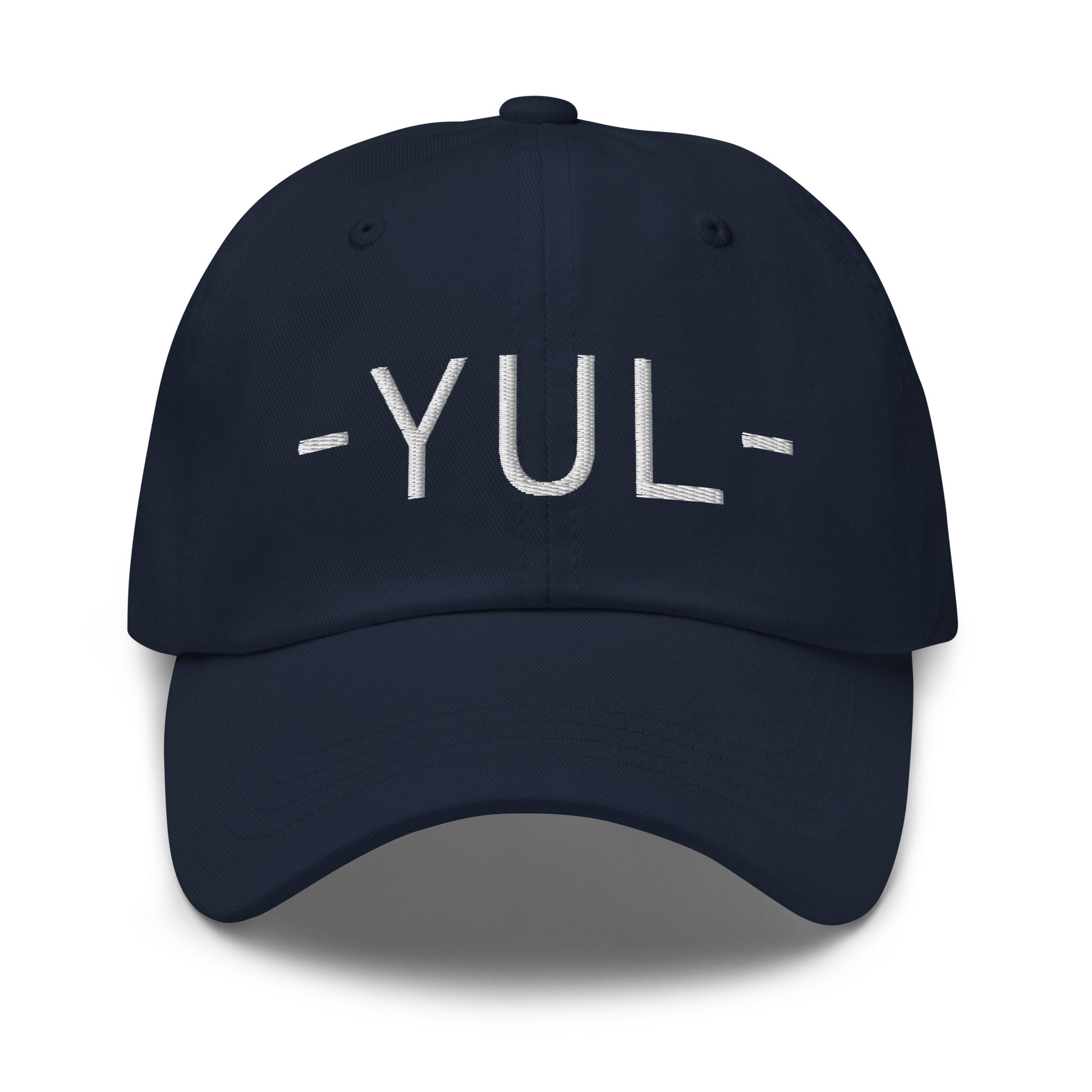 YUL Montreal Baseball Cap • Minimalist Lettering in White • YHM Designs - Image 14
