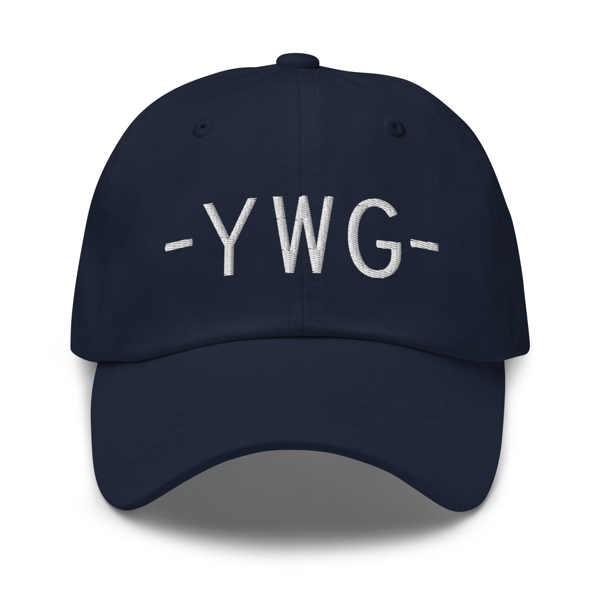 Souvenir Baseball Cap - White • YWG Winnipeg • YHM Designs - Image 14