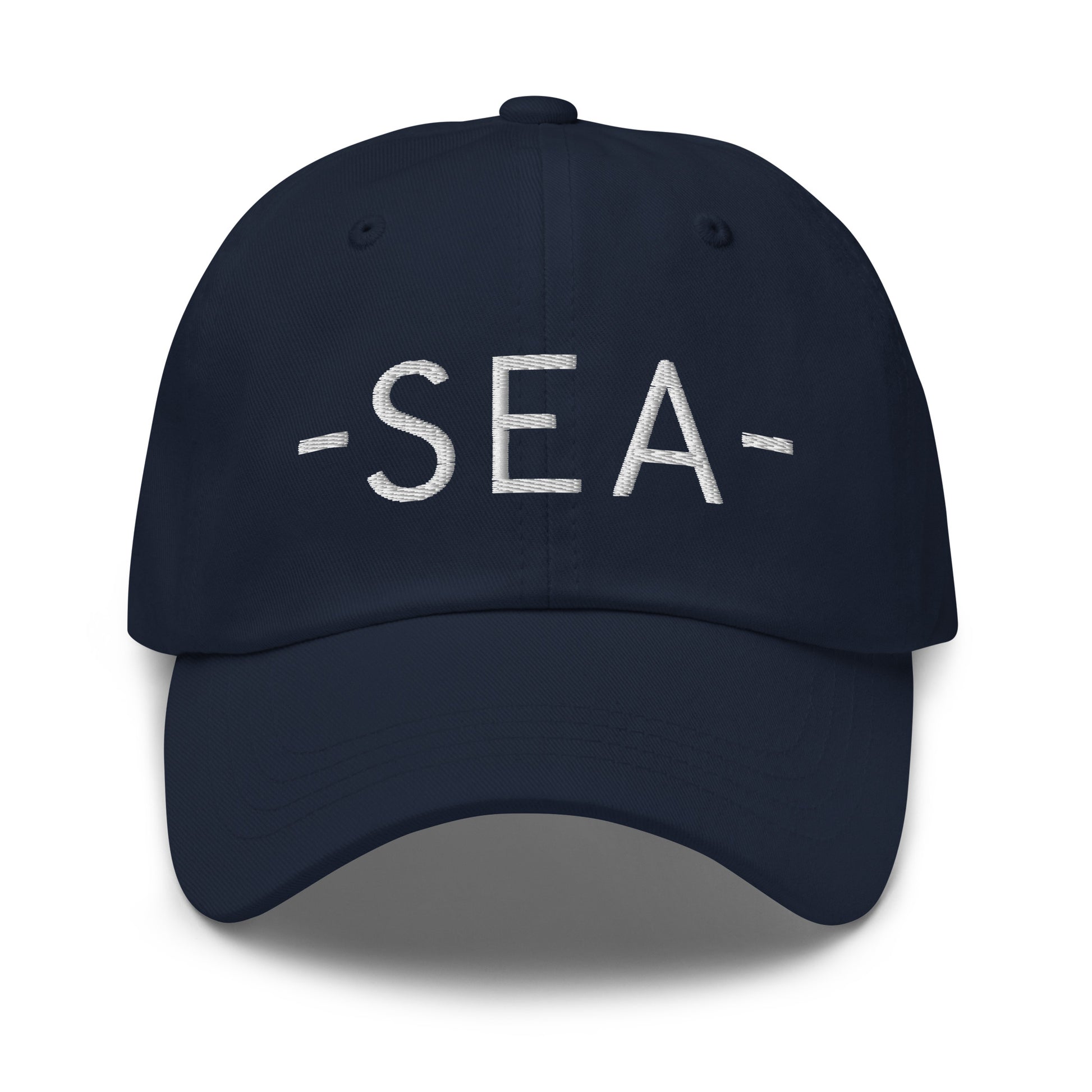 Souvenir Baseball Cap - White • SEA Seattle • YHM Designs - Image 14