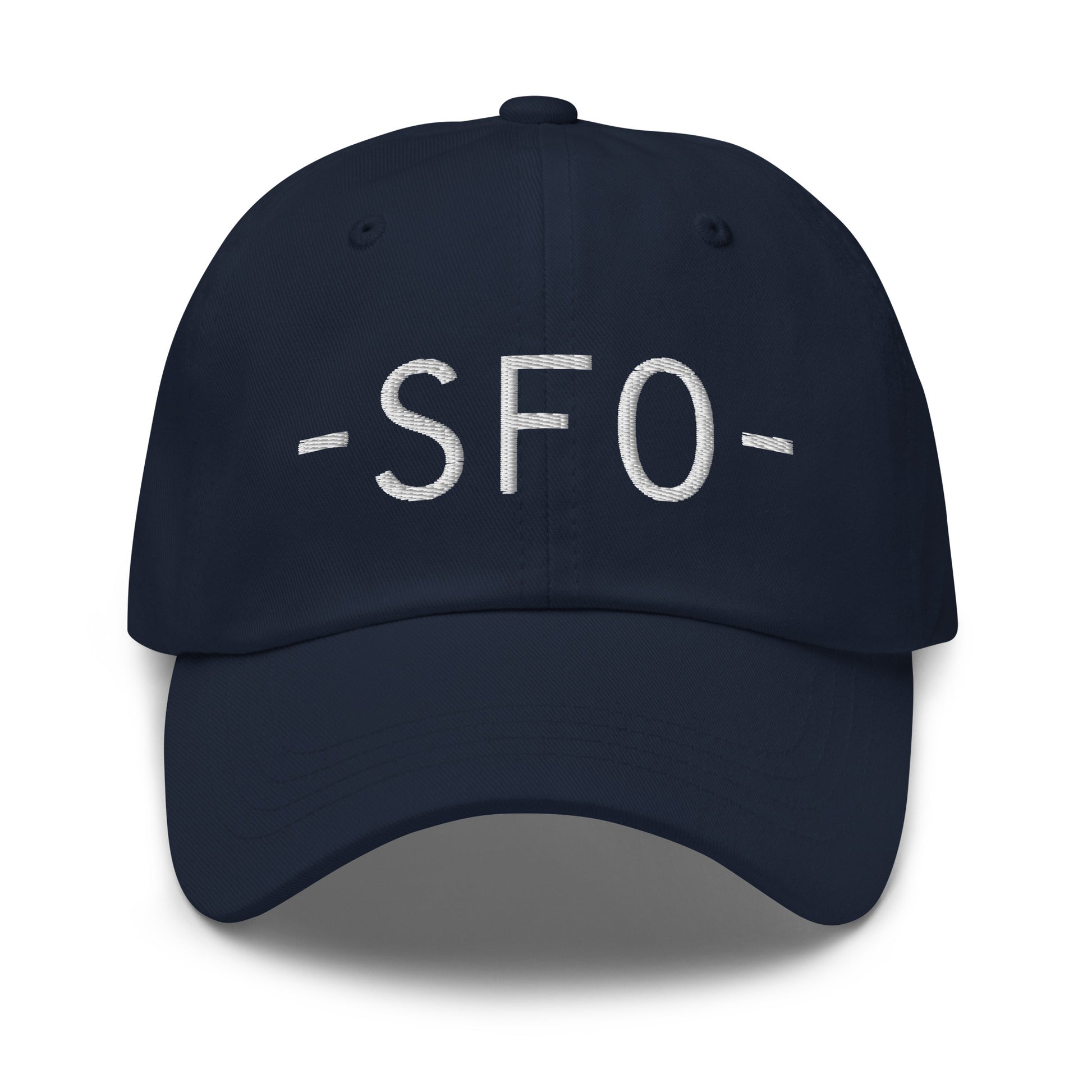 Souvenir Baseball Cap - White • SFO San Francisco • YHM Designs - Image 14