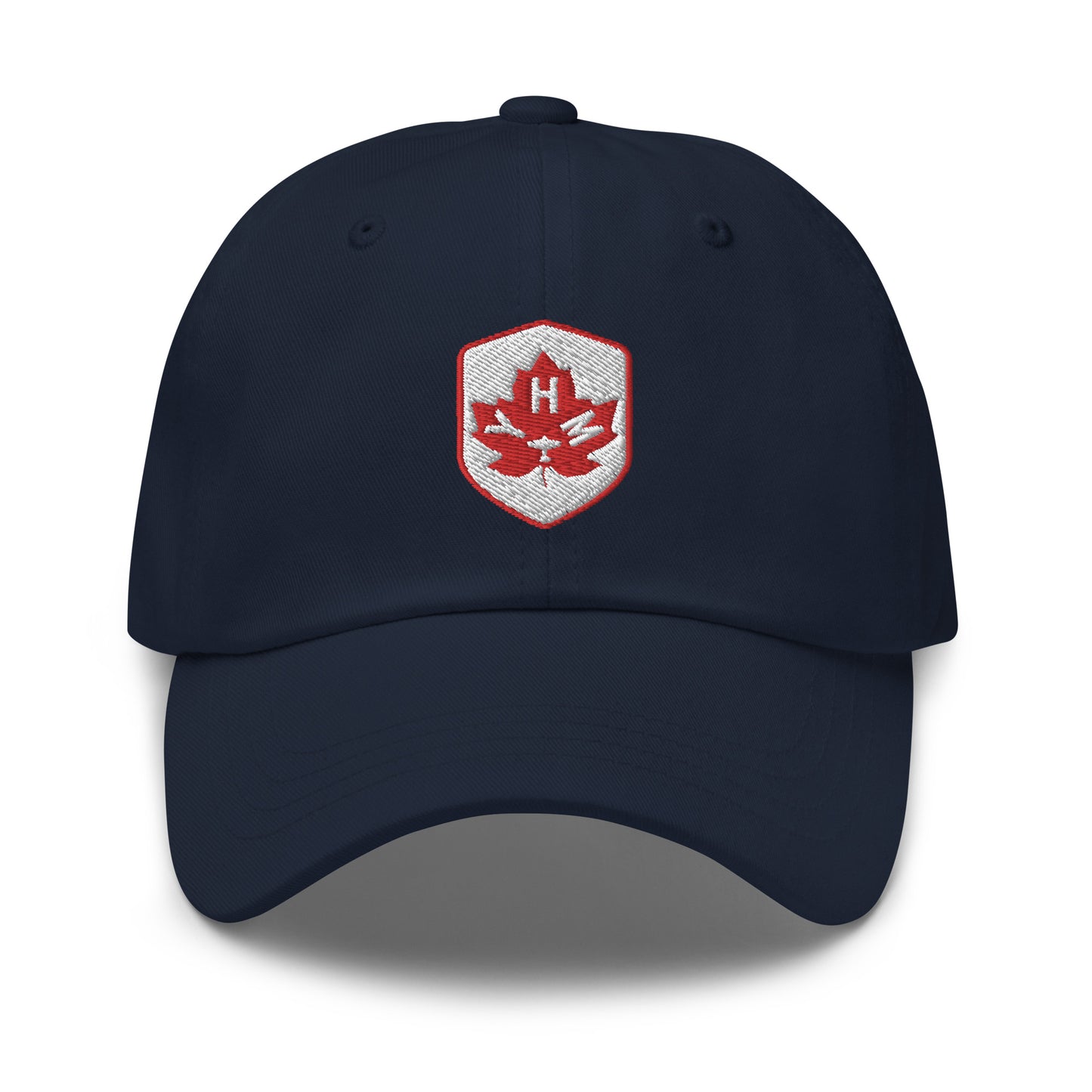 YHM Hamilton Baseball Cap • Maple Leaf Shield Design - Red & White • YHM Designs - Image 13