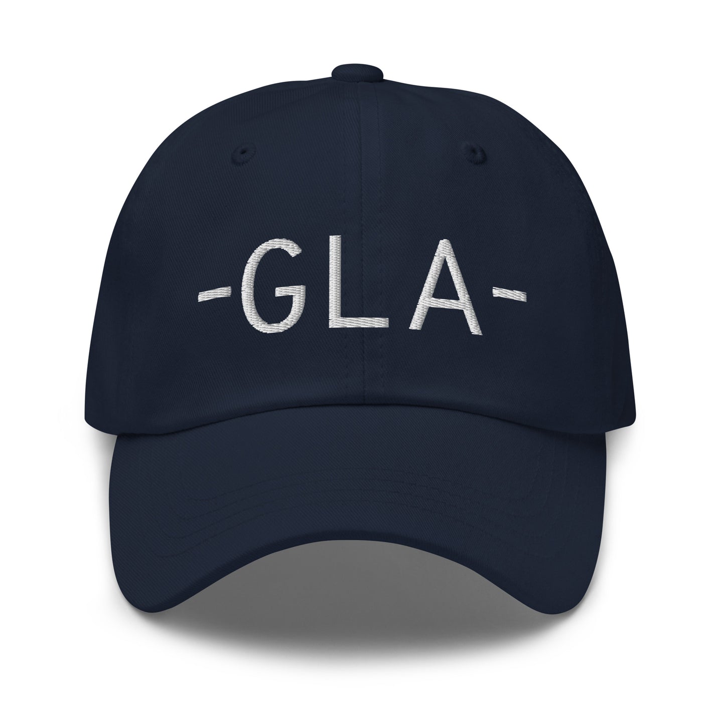 Souvenir Baseball Cap - White • GLA Glasgow • YHM Designs - Image 14