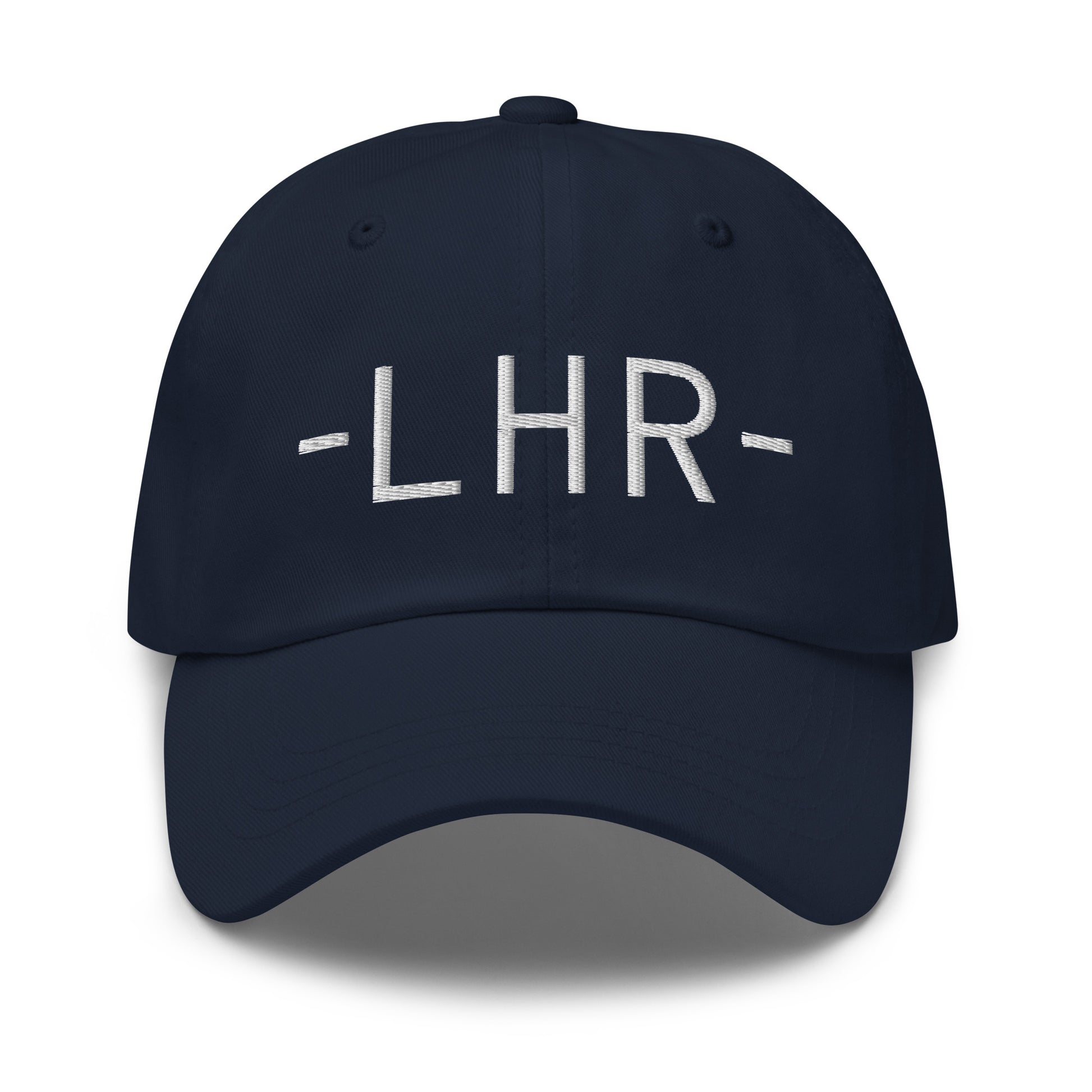 Souvenir Baseball Cap - White • LHR London • YHM Designs - Image 14