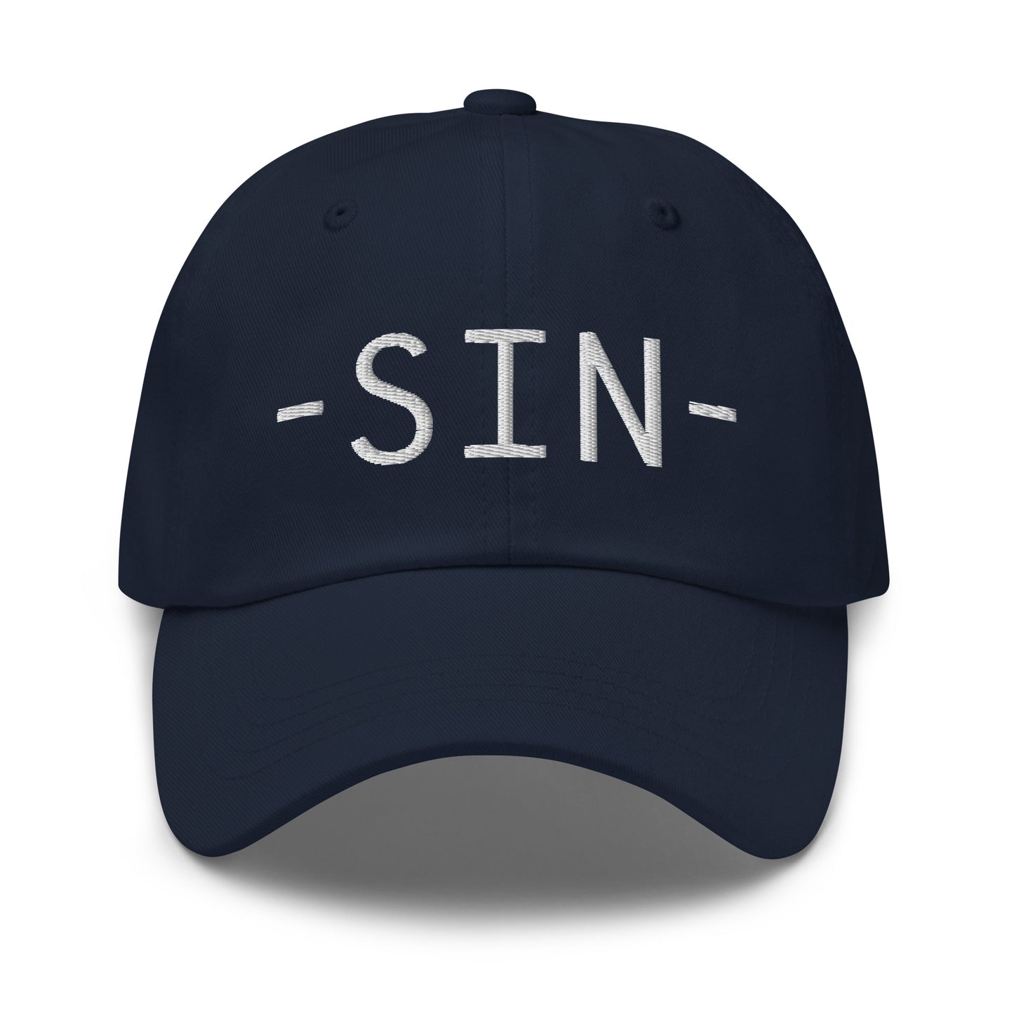 Souvenir Baseball Cap - White • SIN Singapore • YHM Designs - Image 14