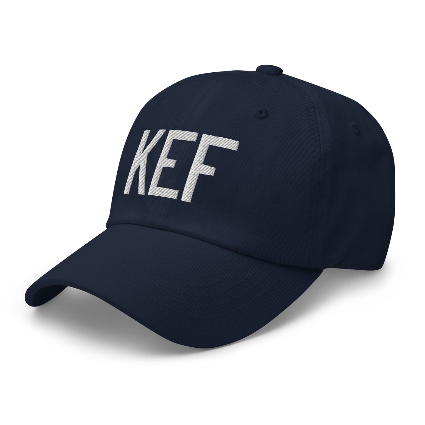 KEF Reykjavik Baseball Cap • Air Force Lettering in White • YHM Designs - Image 18