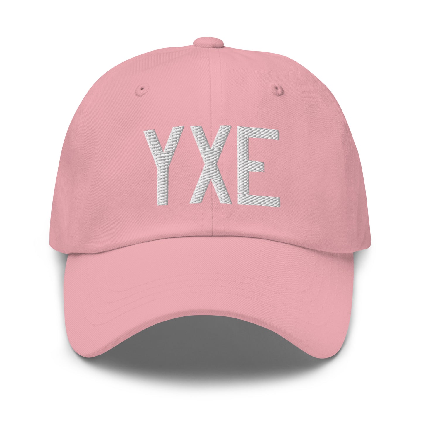 Airport Code Baseball Cap - White • YXE Saskatoon • YHM Designs - Image 25