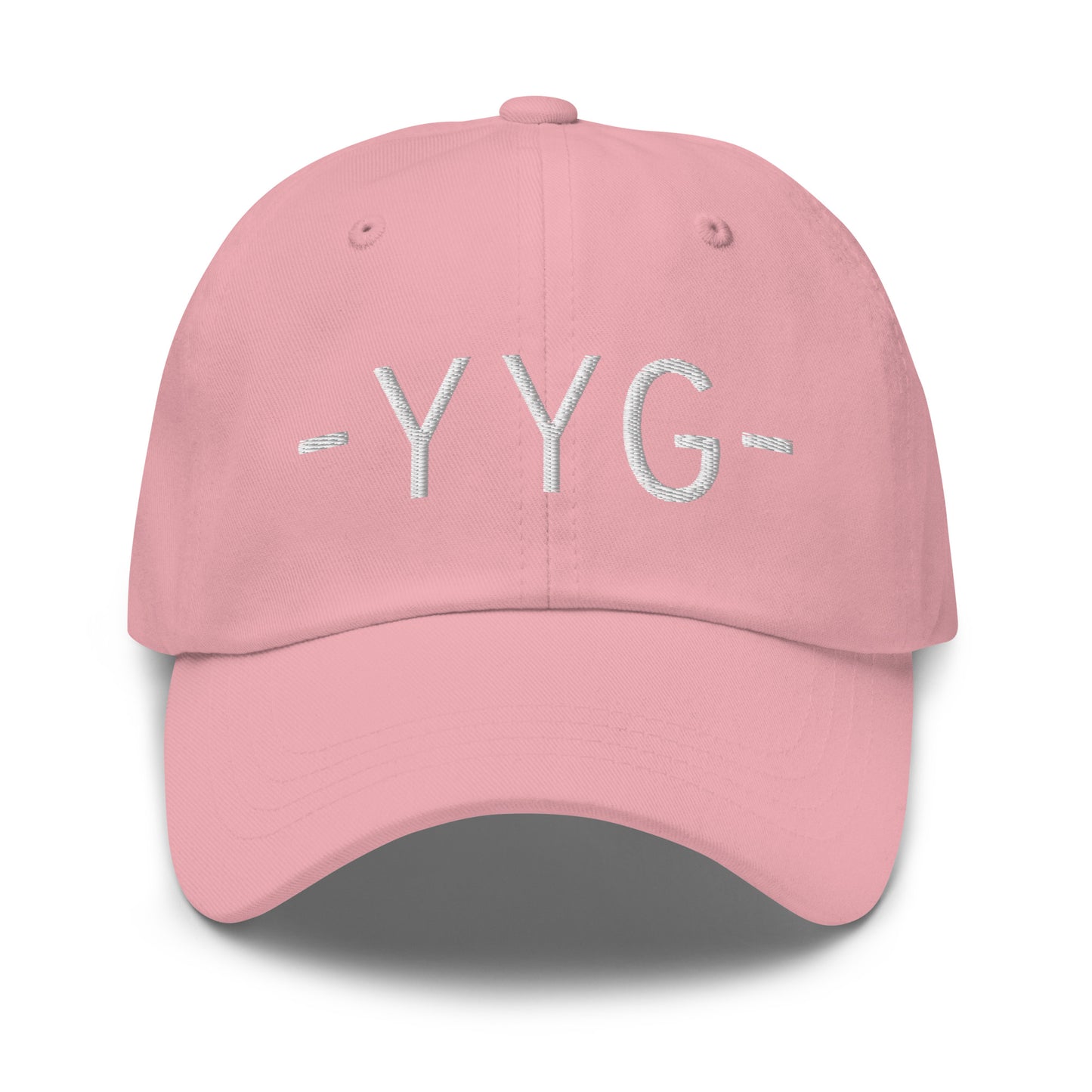 Souvenir Baseball Cap - White • YYG Charlottetown • YHM Designs - Image 25