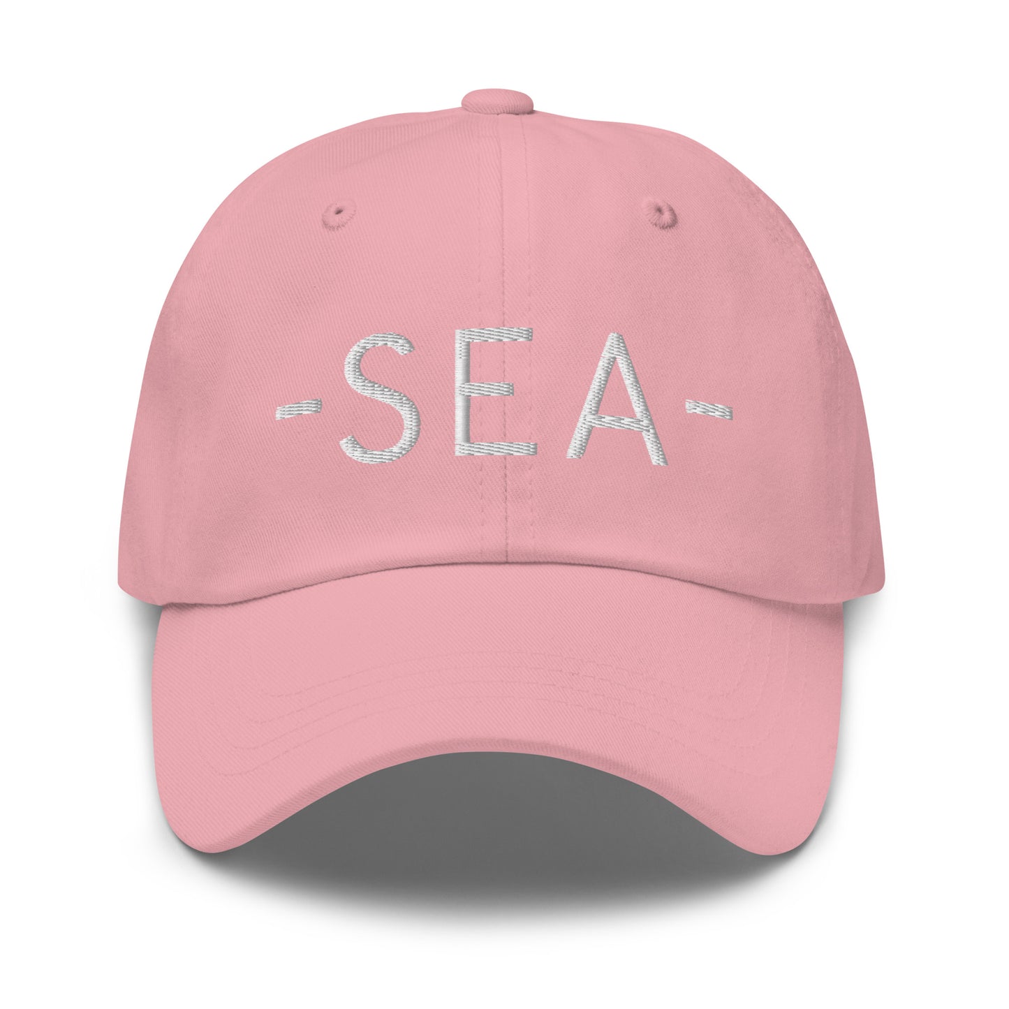 Souvenir Baseball Cap - White • SEA Seattle • YHM Designs - Image 25